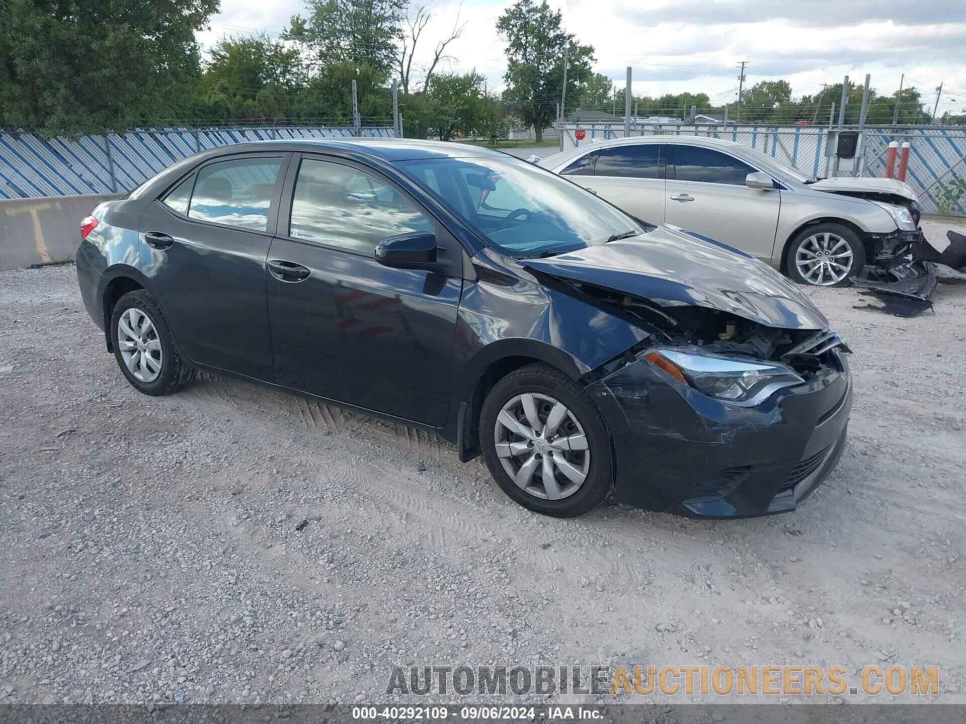 2T1BURHE1GC741453 TOYOTA COROLLA 2016