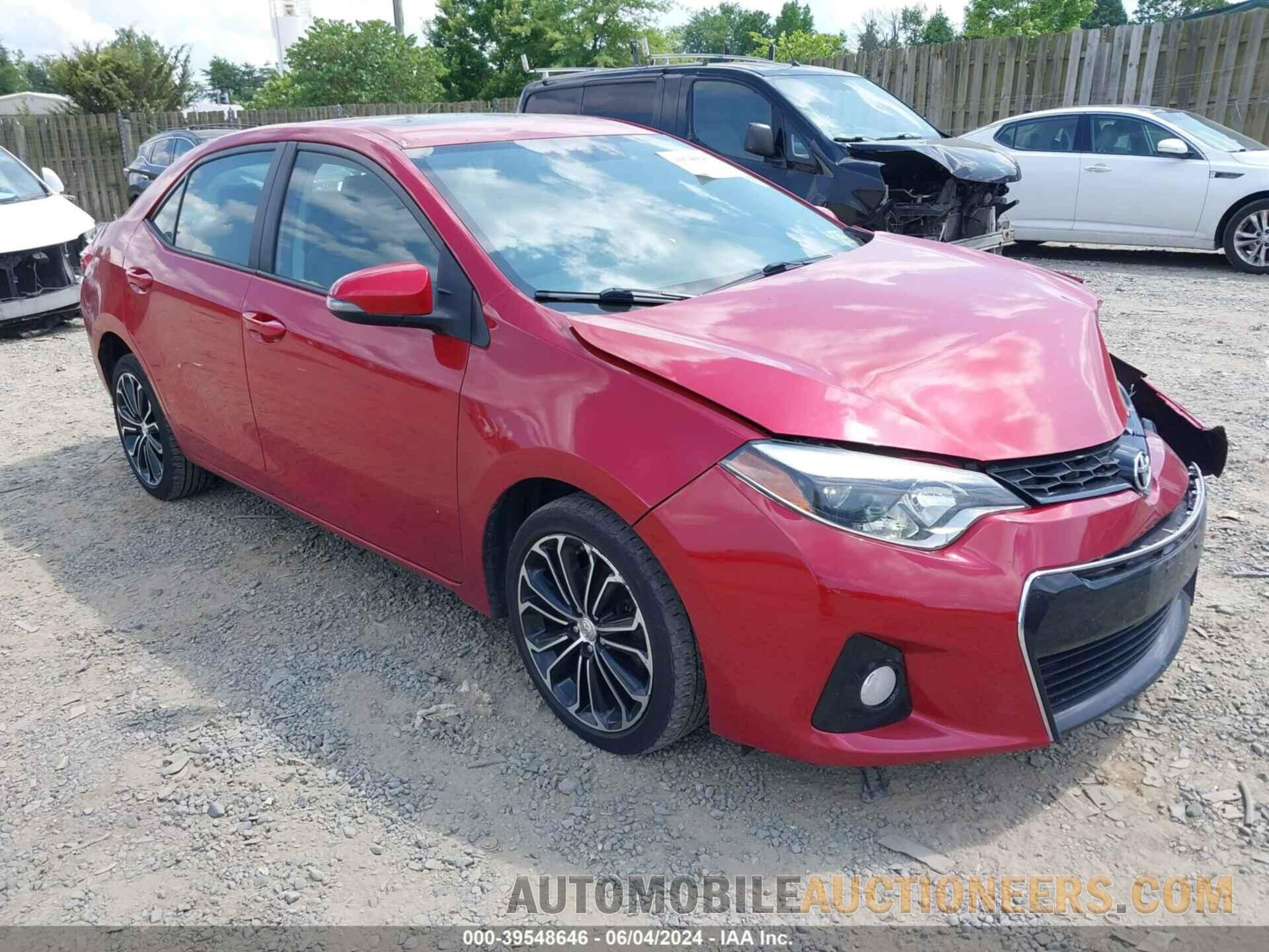 2T1BURHE1GC745132 TOYOTA COROLLA 2016