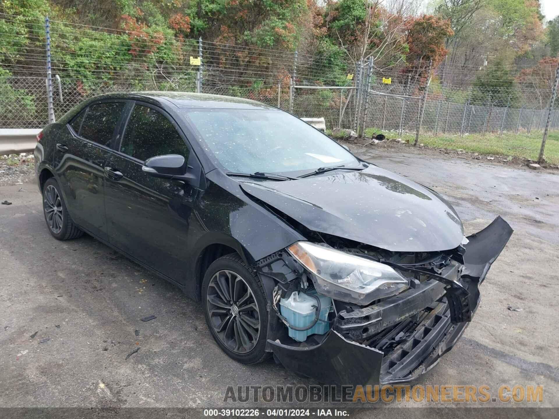 2T1BURHE1GC745647 TOYOTA COROLLA 2016