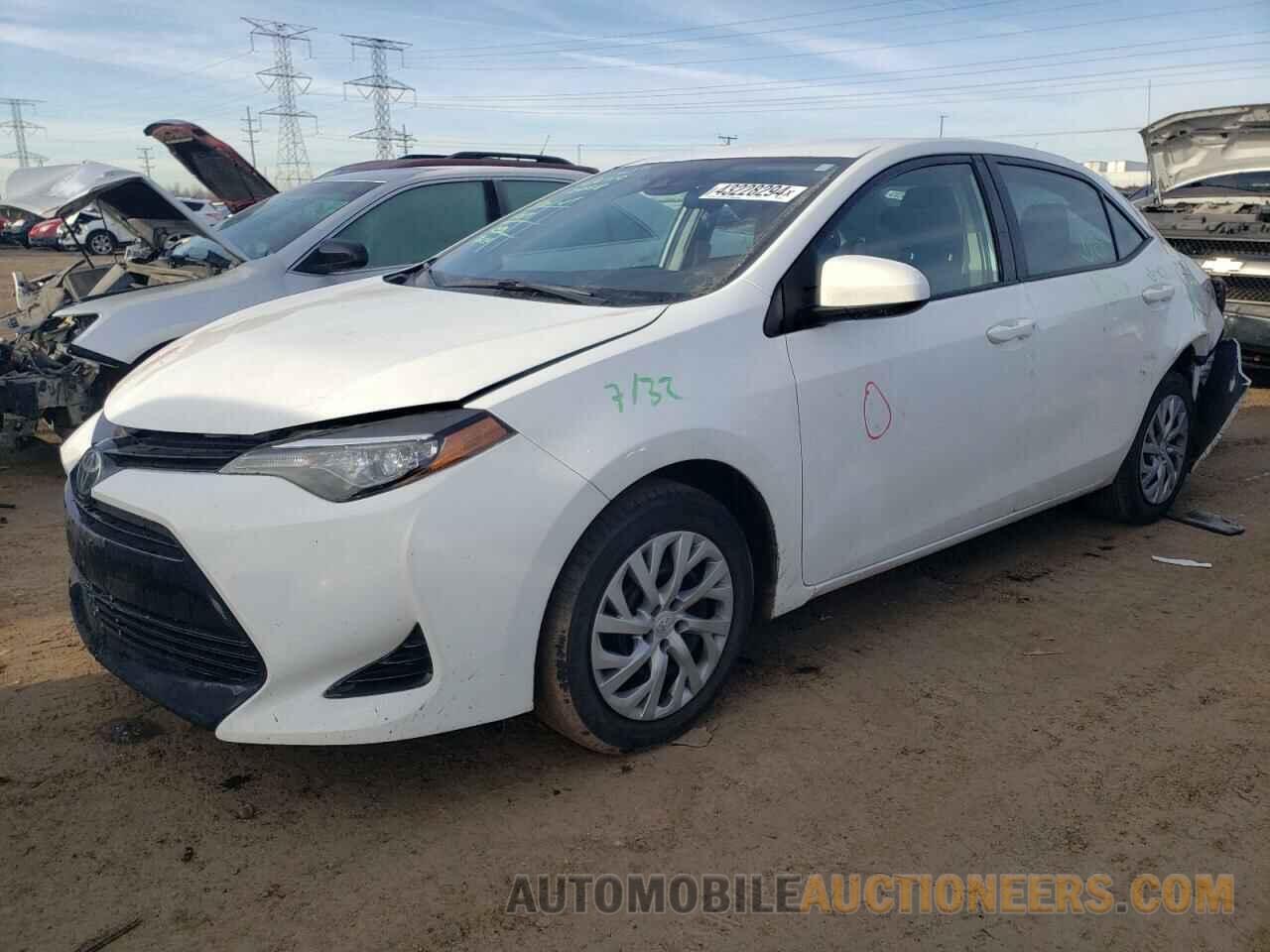 2T1BURHE1HC762840 TOYOTA COROLLA 2017