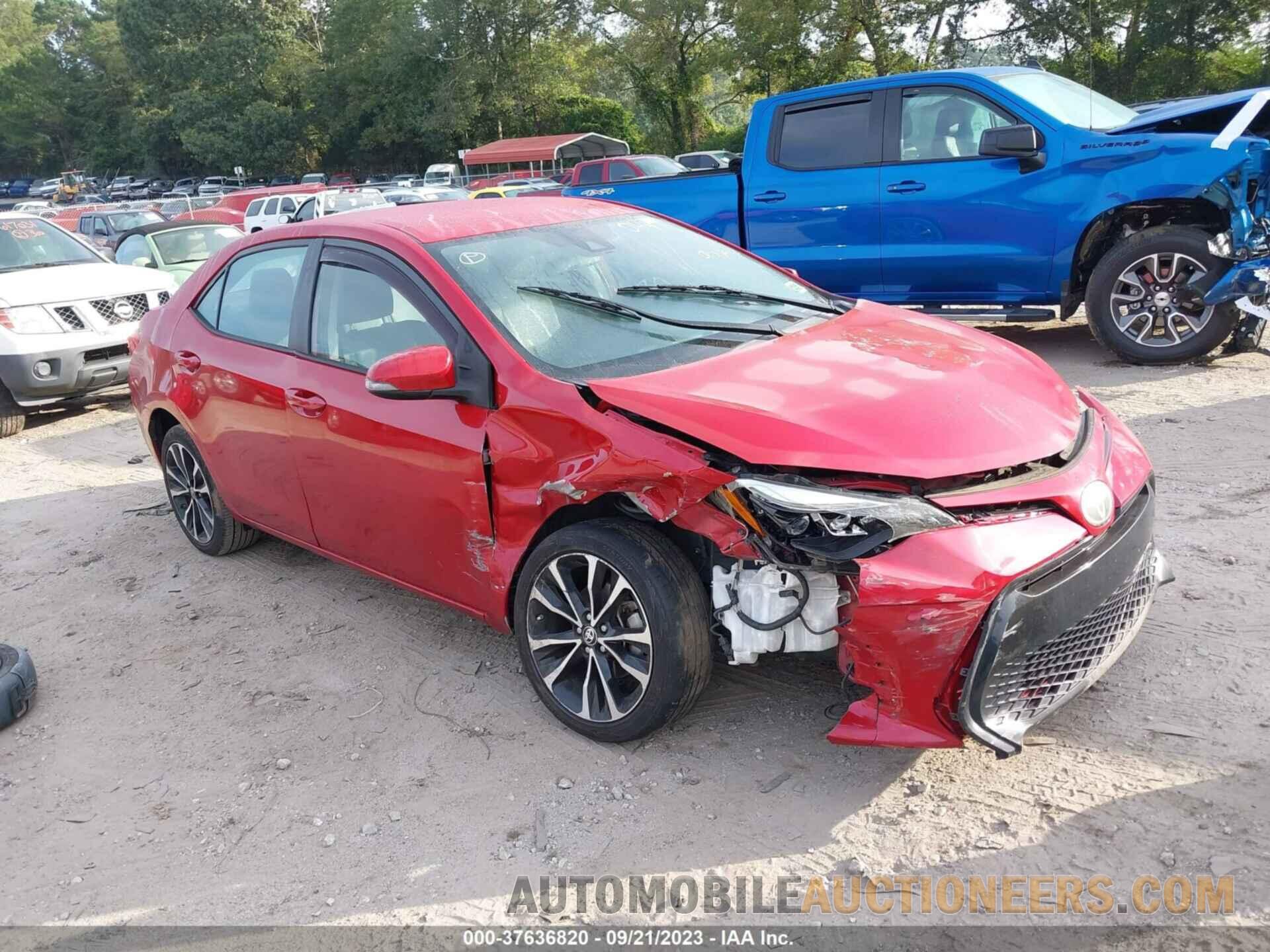 2T1BURHE1HC780447 TOYOTA COROLLA 2017