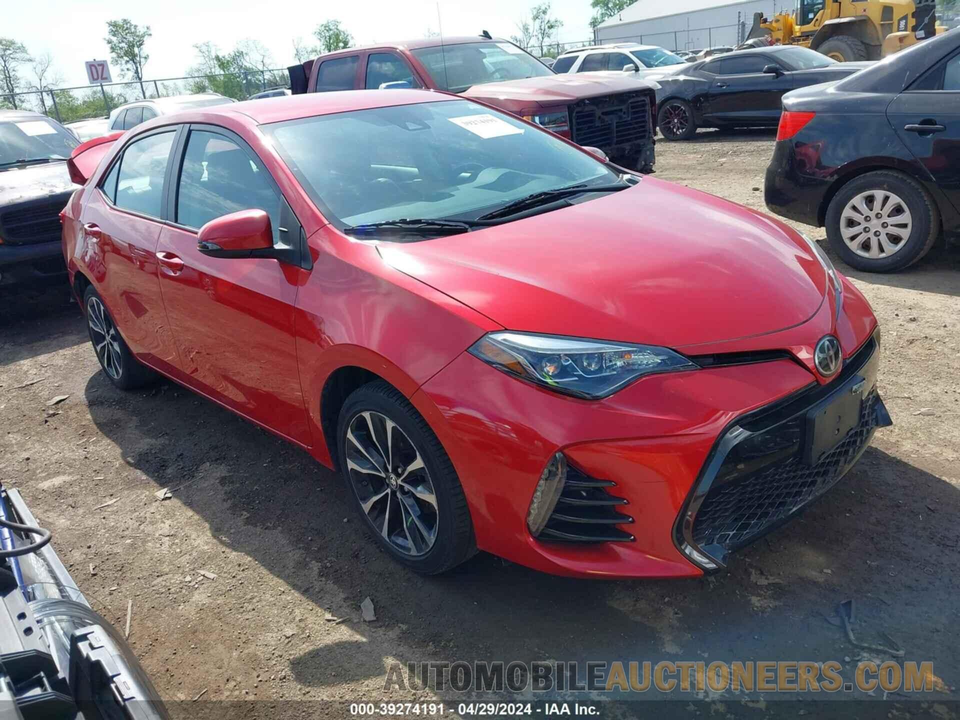 2T1BURHE1HC780920 TOYOTA COROLLA 2017