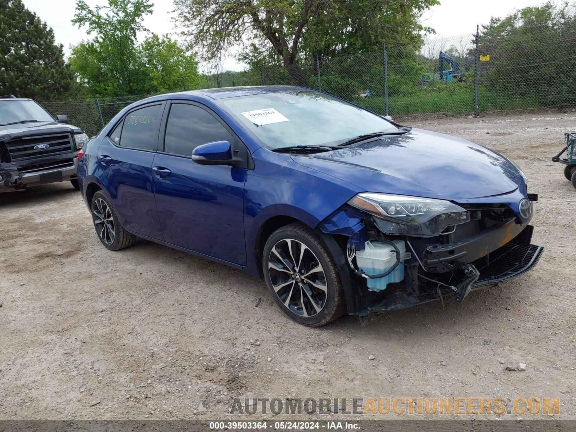 2T1BURHE1HC802091 TOYOTA COROLLA 2017