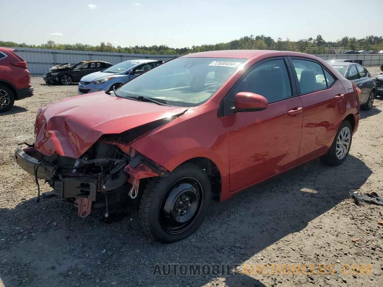 2T1BURHE1HC836869 TOYOTA COROLLA 2017