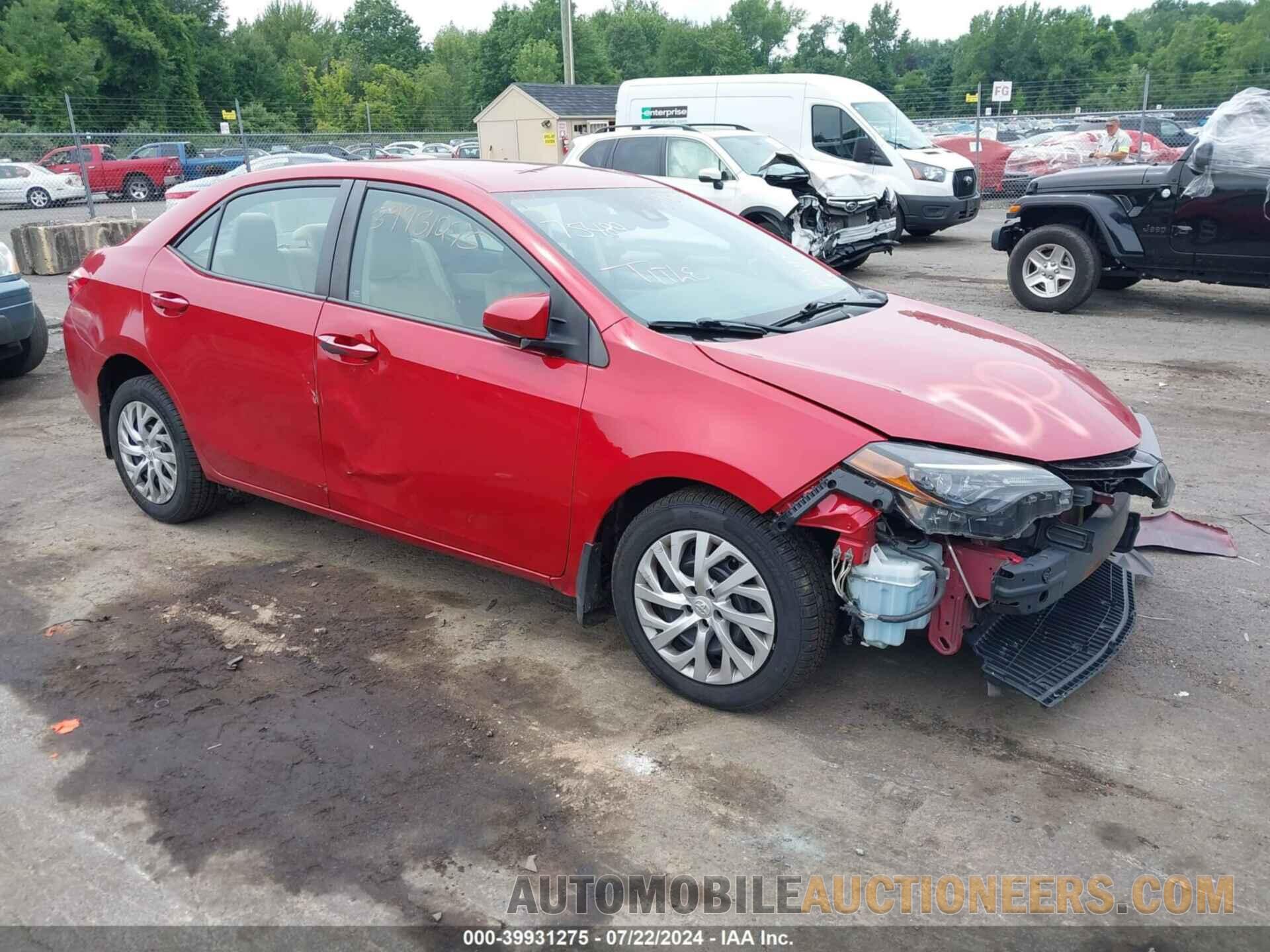 2T1BURHE1HC895324 TOYOTA COROLLA 2017