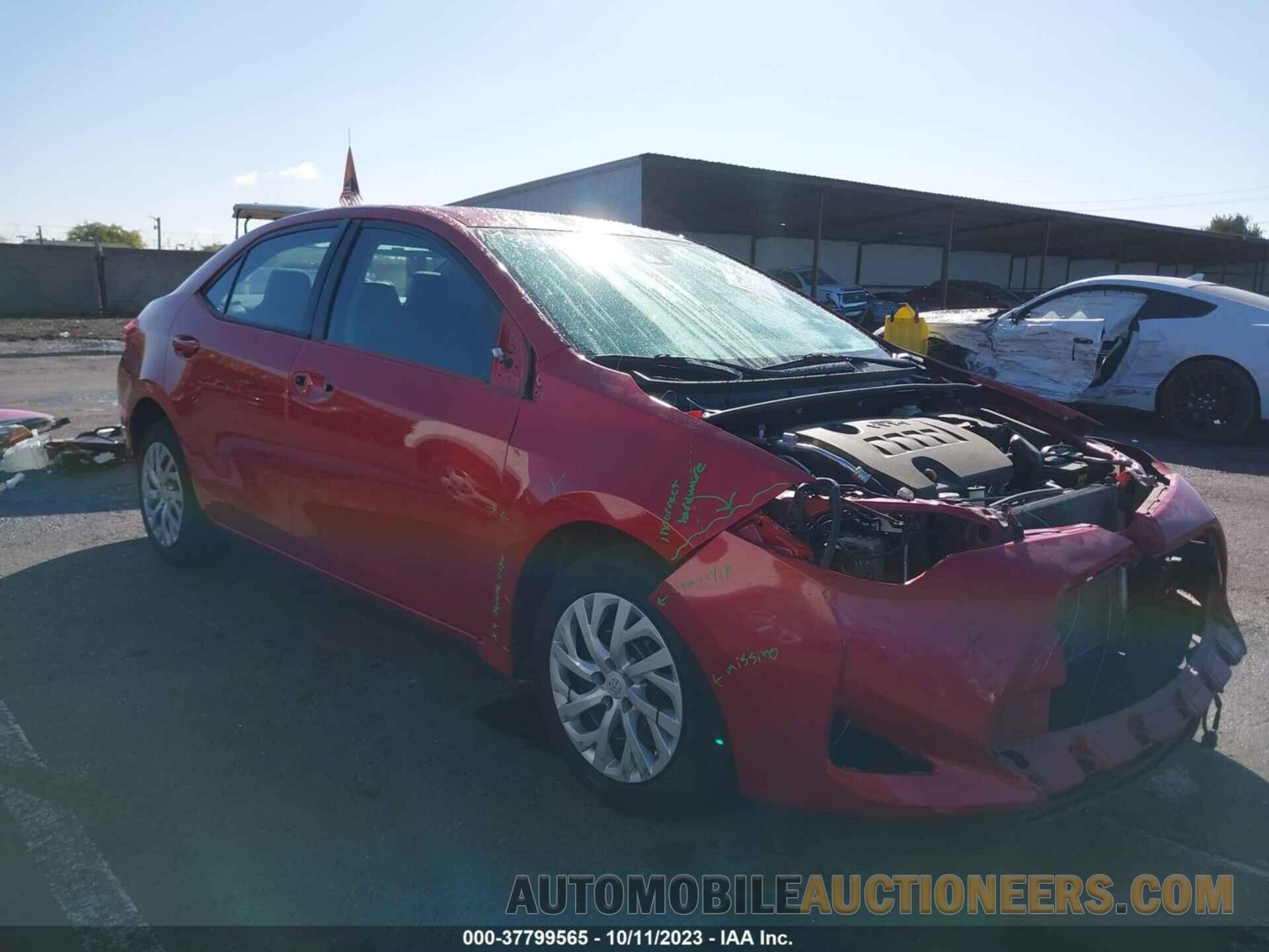 2T1BURHE1HC904877 TOYOTA COROLLA 2017