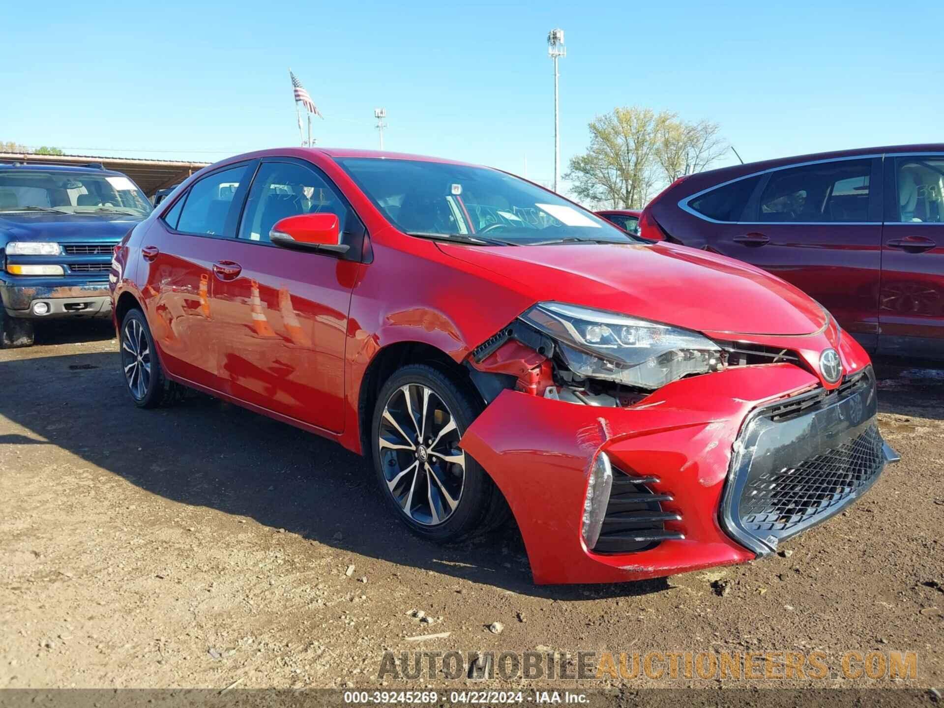 2T1BURHE1JC036837 TOYOTA COROLLA 2018