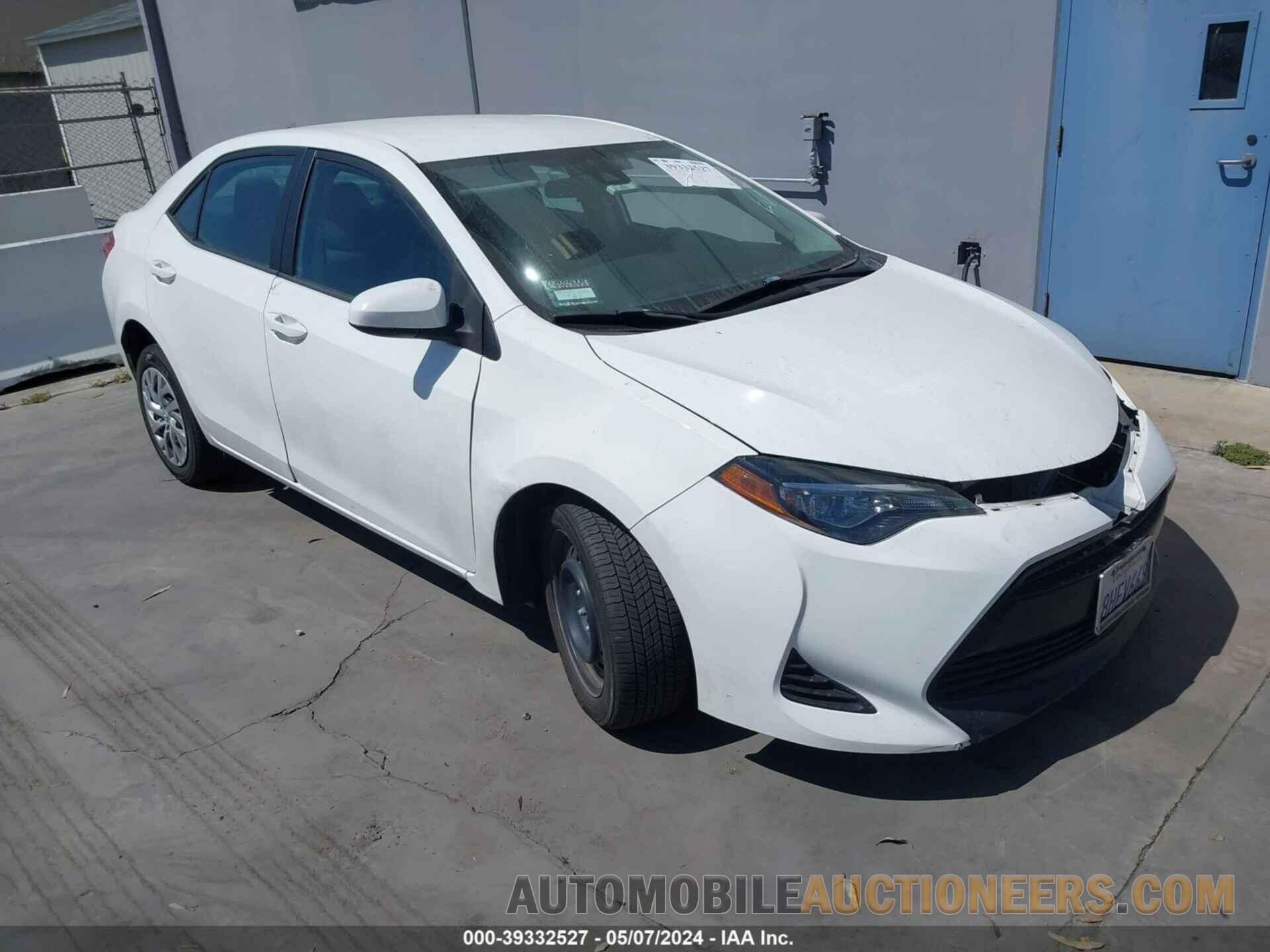 2T1BURHE1JC052407 TOYOTA COROLLA 2018