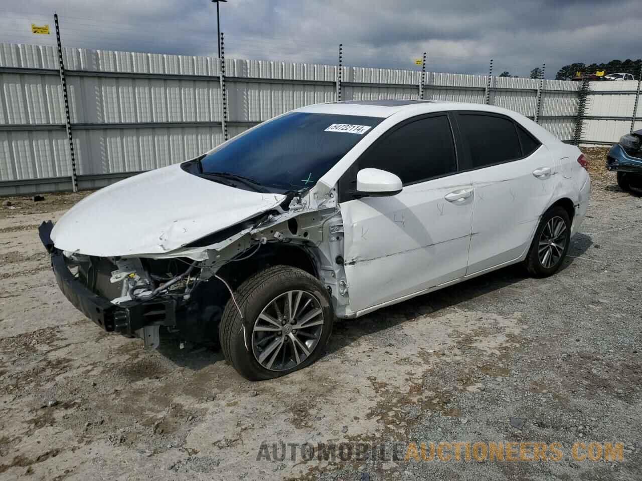 2T1BURHE1JC093166 TOYOTA COROLLA 2018