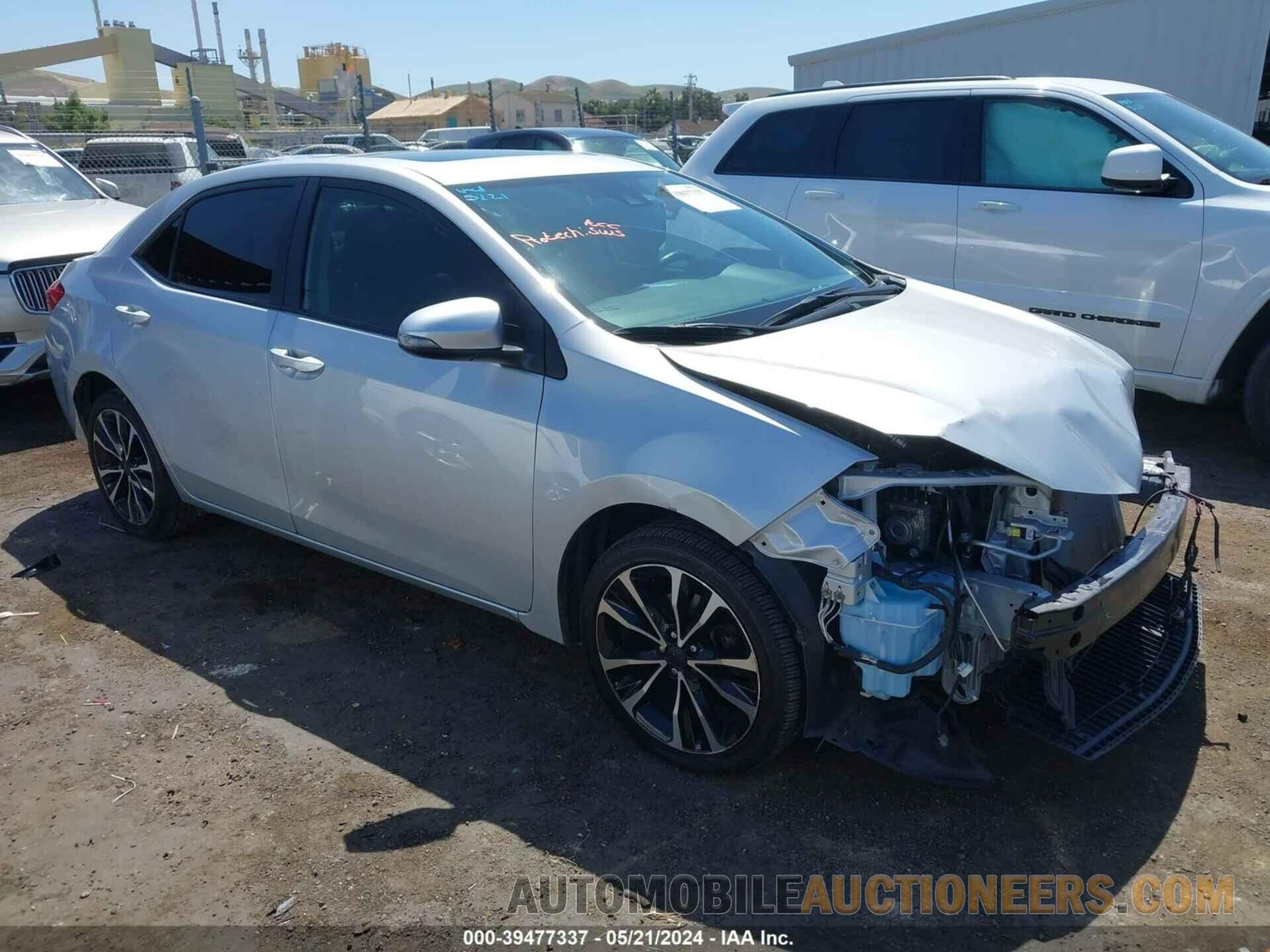 2T1BURHE1JC123668 TOYOTA COROLLA 2018