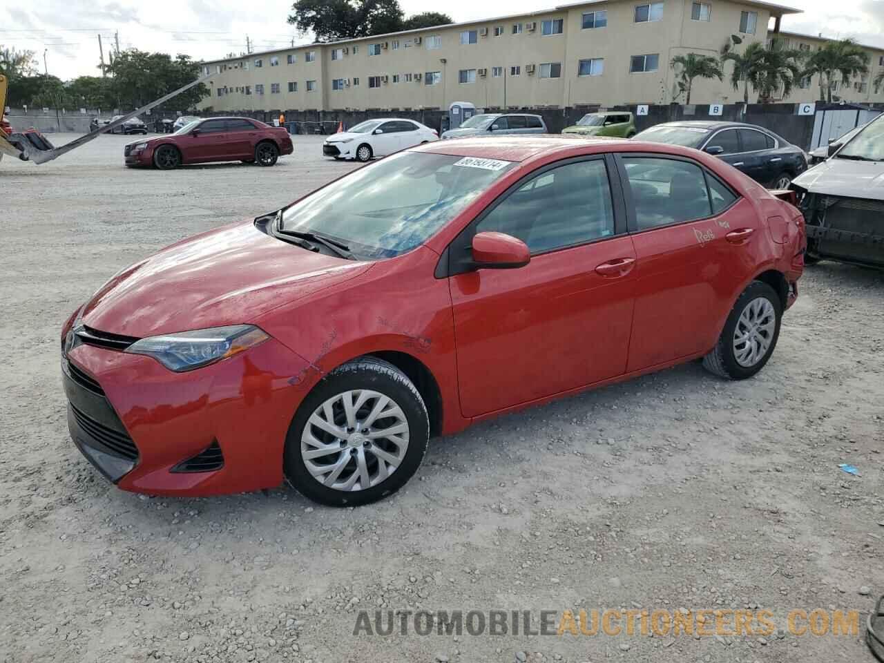 2T1BURHE1JC973722 TOYOTA COROLLA 2018