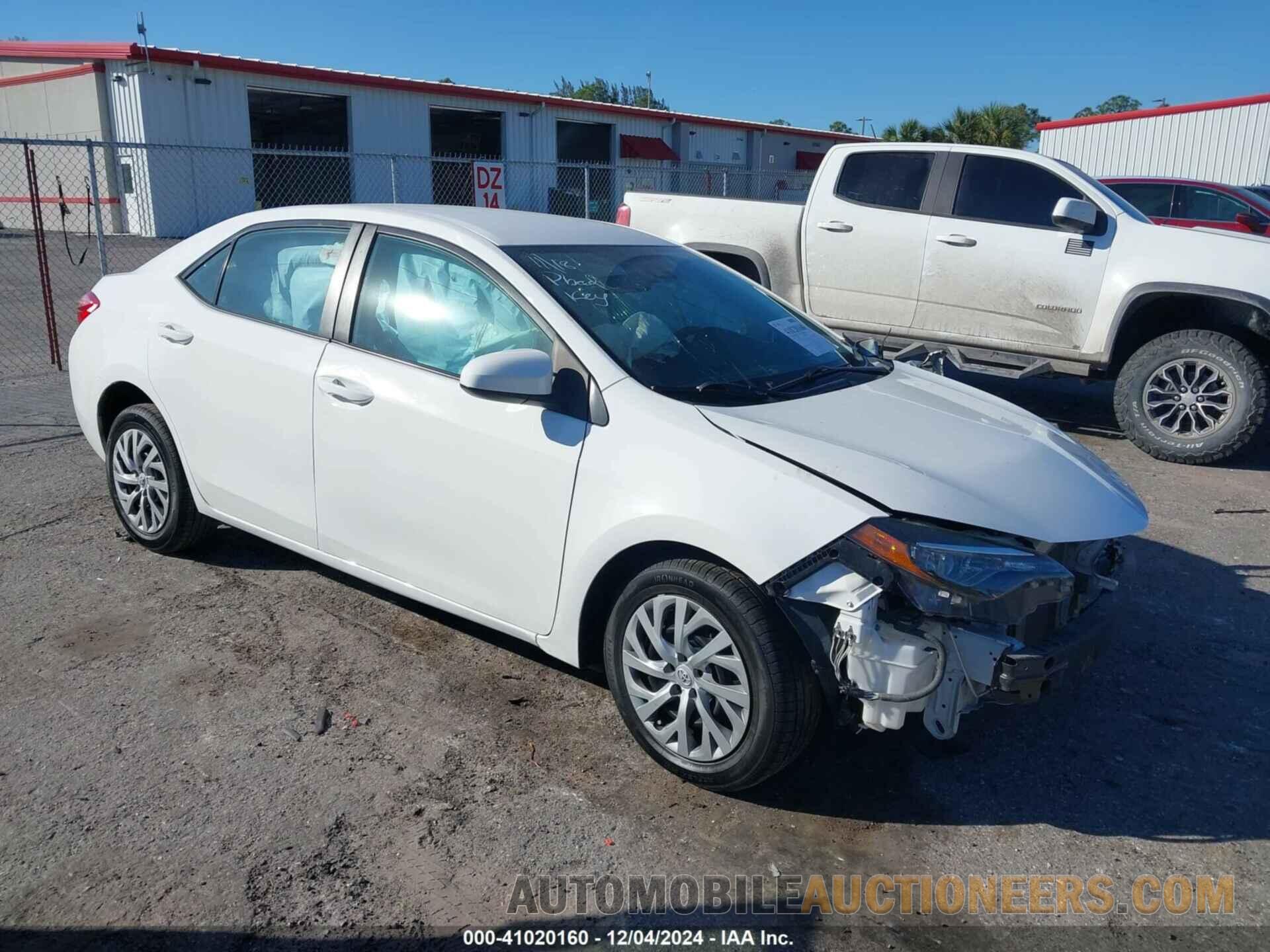 2T1BURHE1KC237994 TOYOTA COROLLA 2019