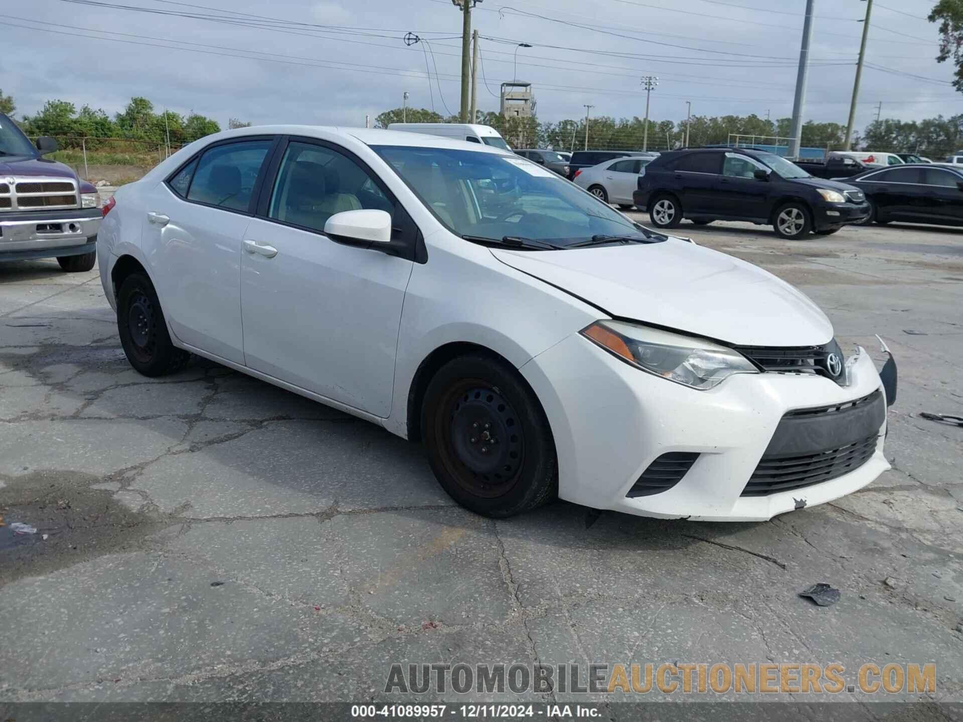 2T1BURHE2EC100339 TOYOTA COROLLA 2014