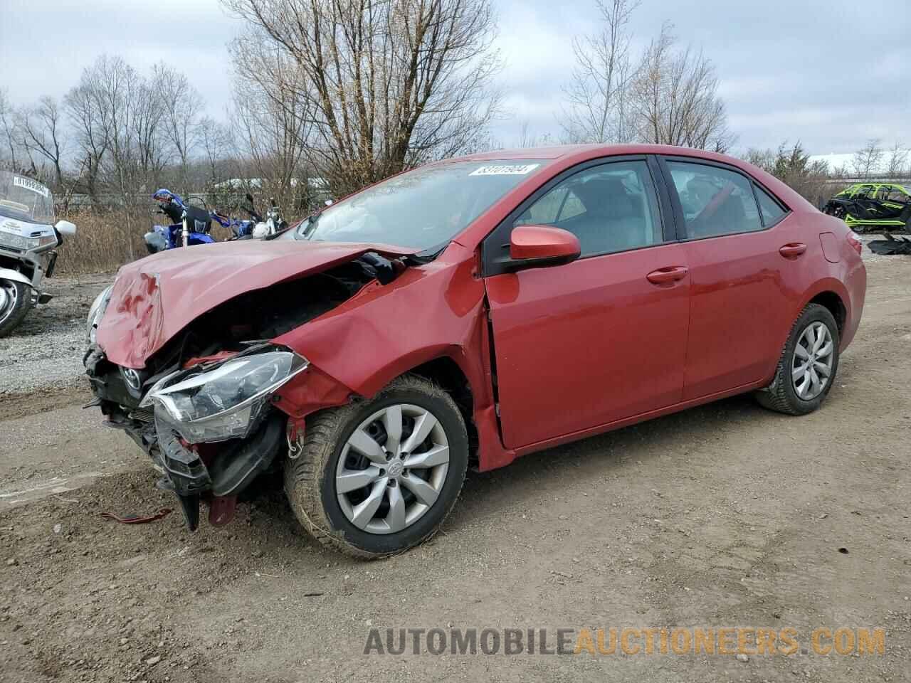 2T1BURHE2EC136614 TOYOTA COROLLA 2014