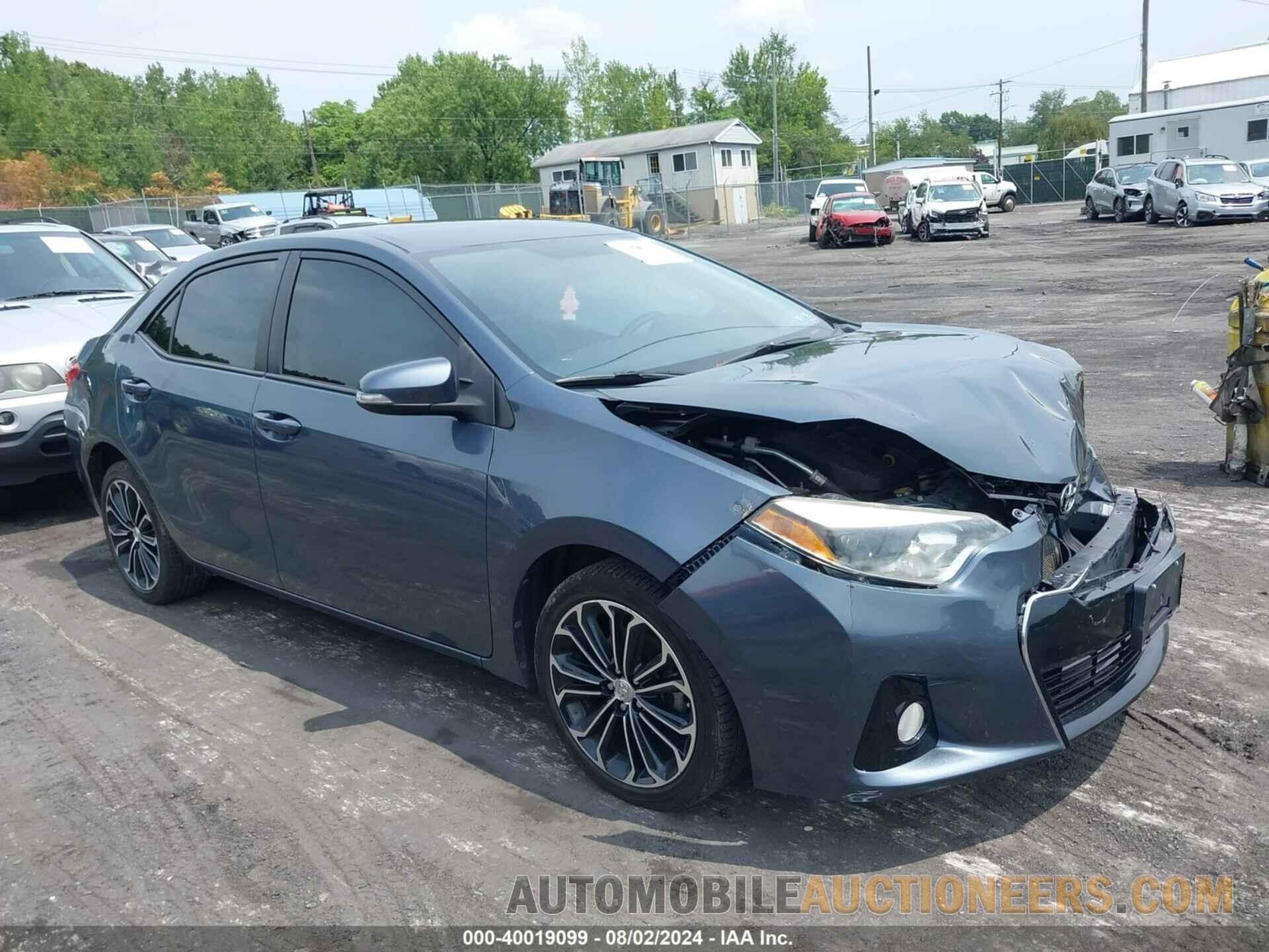 2T1BURHE2FC231837 TOYOTA COROLLA 2015