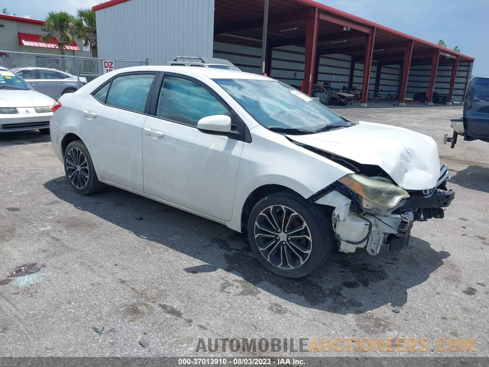 2T1BURHE2FC244670 TOYOTA COROLLA 2015