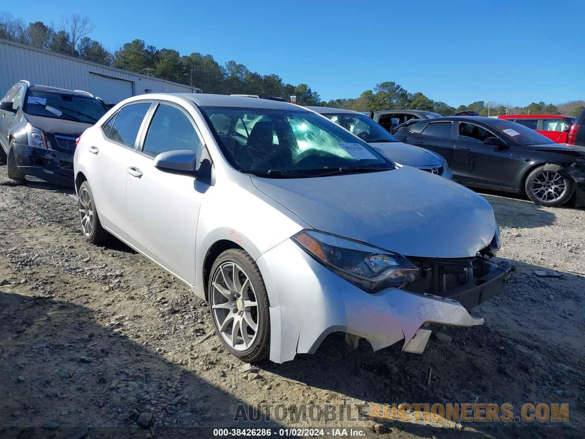 2T1BURHE2FC244863 TOYOTA COROLLA 2015