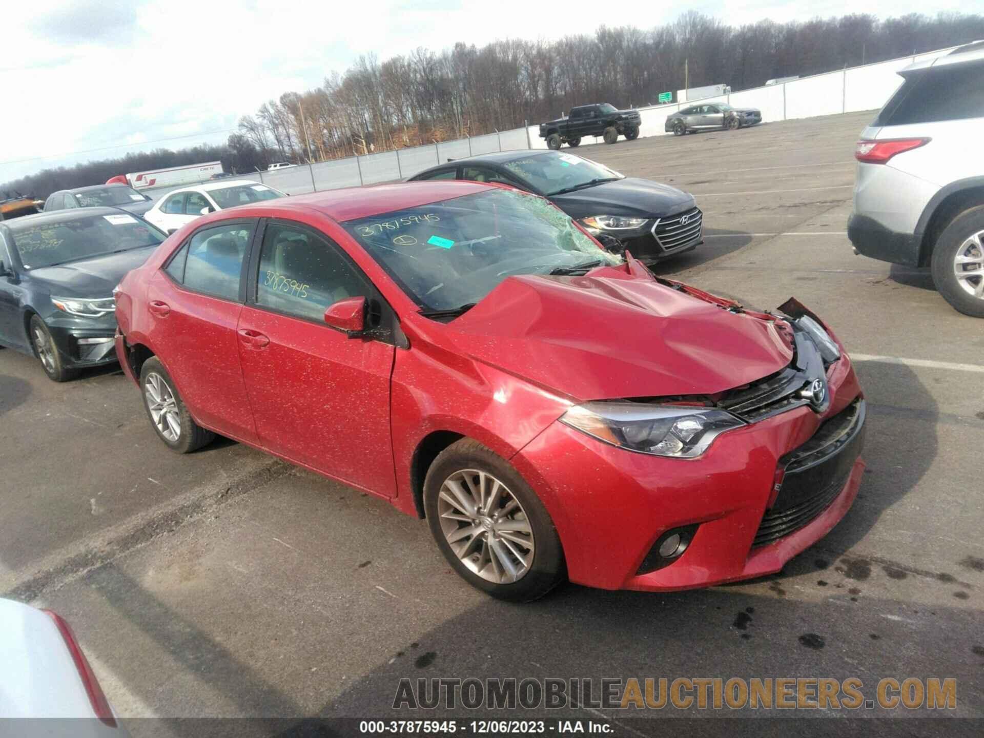 2T1BURHE2FC245740 TOYOTA COROLLA 2015