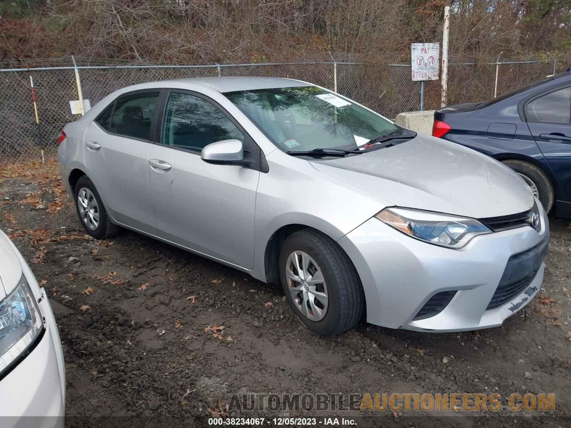 2T1BURHE2FC246192 TOYOTA COROLLA 2015