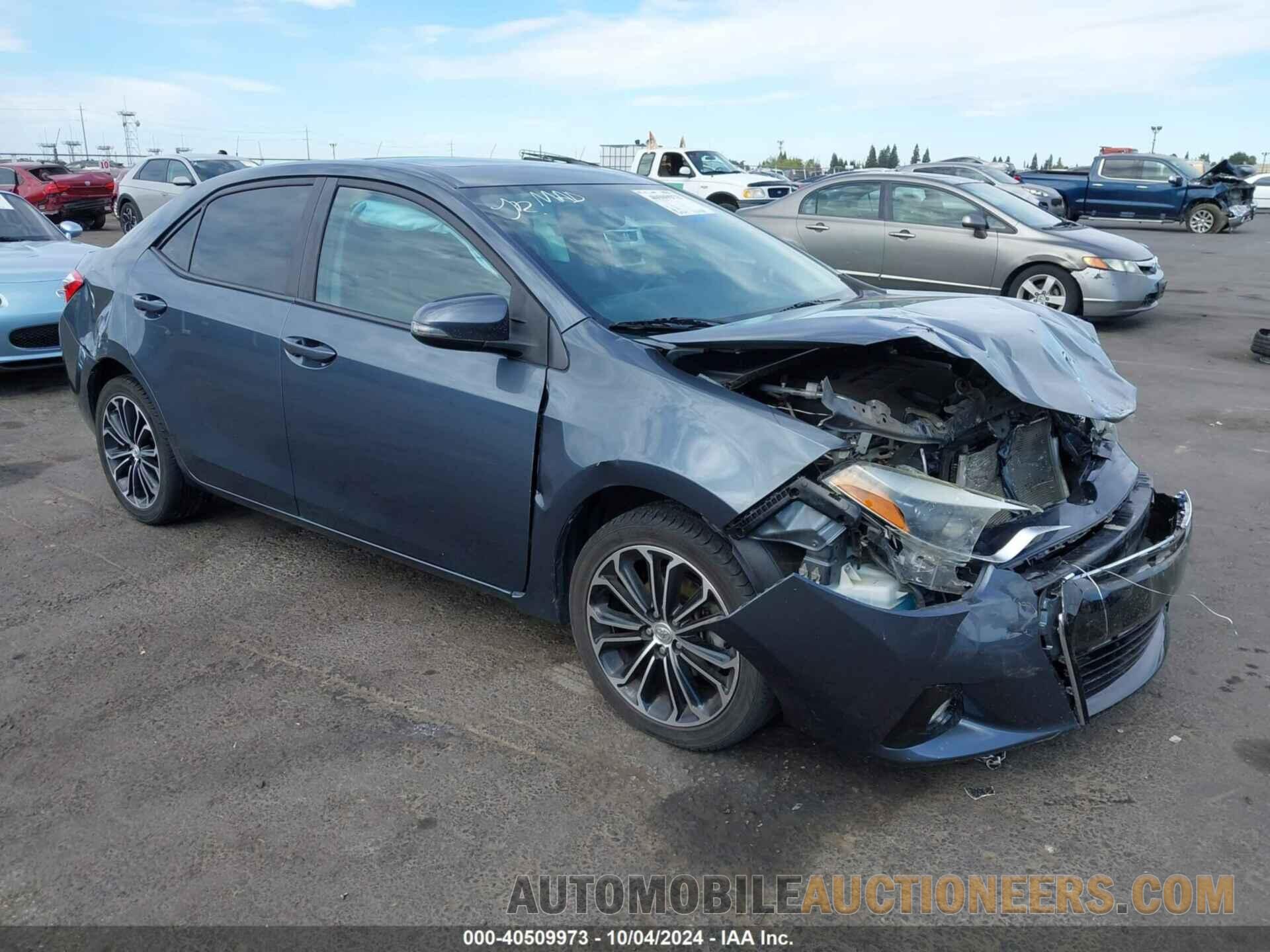 2T1BURHE2FC252087 TOYOTA COROLLA 2015