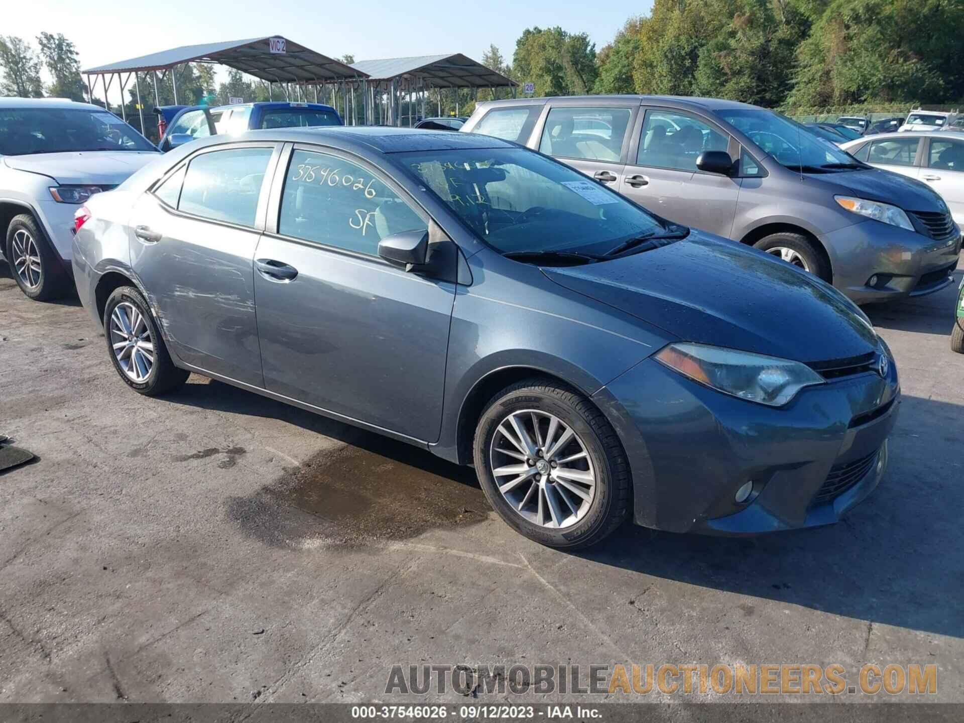 2T1BURHE2FC267317 TOYOTA COROLLA 2015