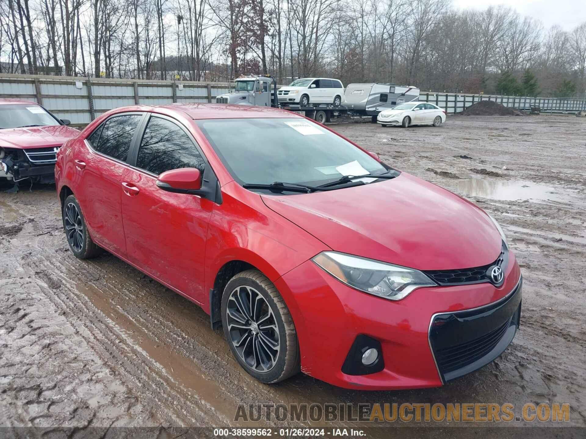 2T1BURHE2FC270556 TOYOTA COROLLA 2015