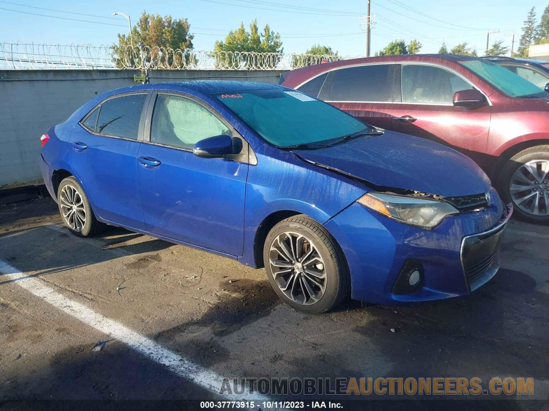 2T1BURHE2FC270640 TOYOTA COROLLA 2015