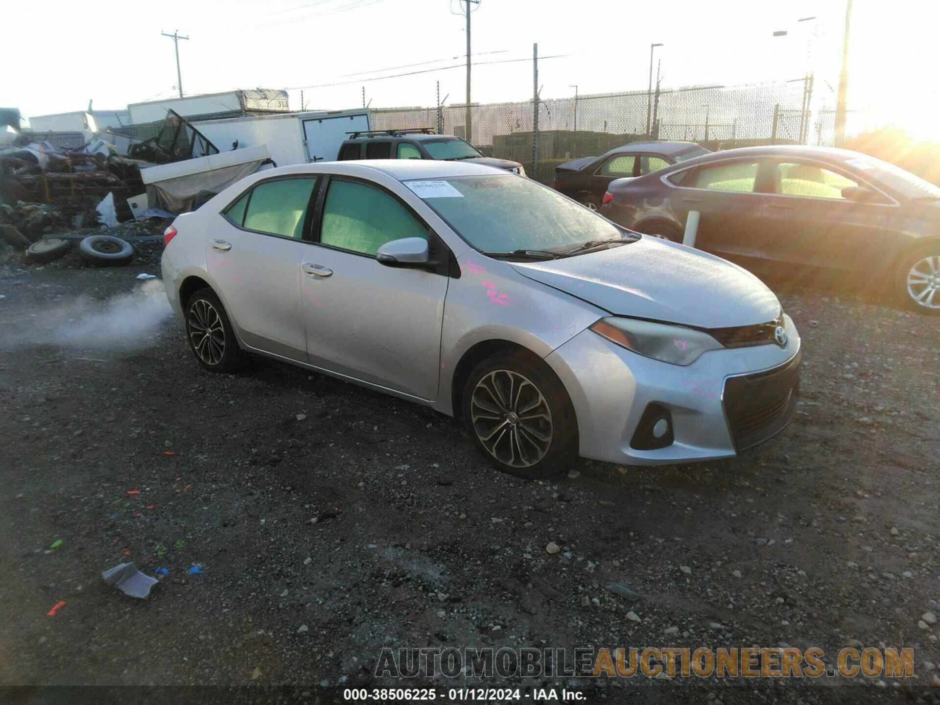 2T1BURHE2FC271805 TOYOTA COROLLA 2015