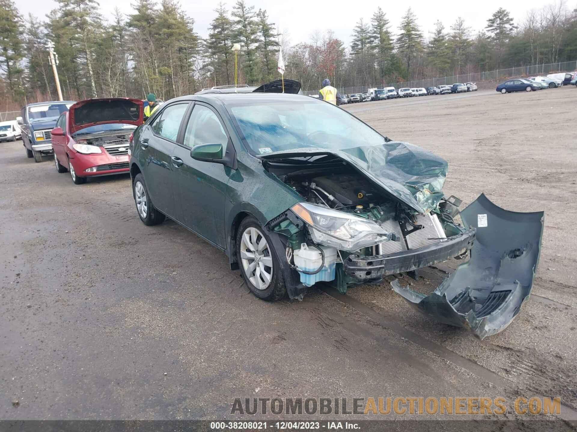 2T1BURHE2FC274168 TOYOTA COROLLA 2015