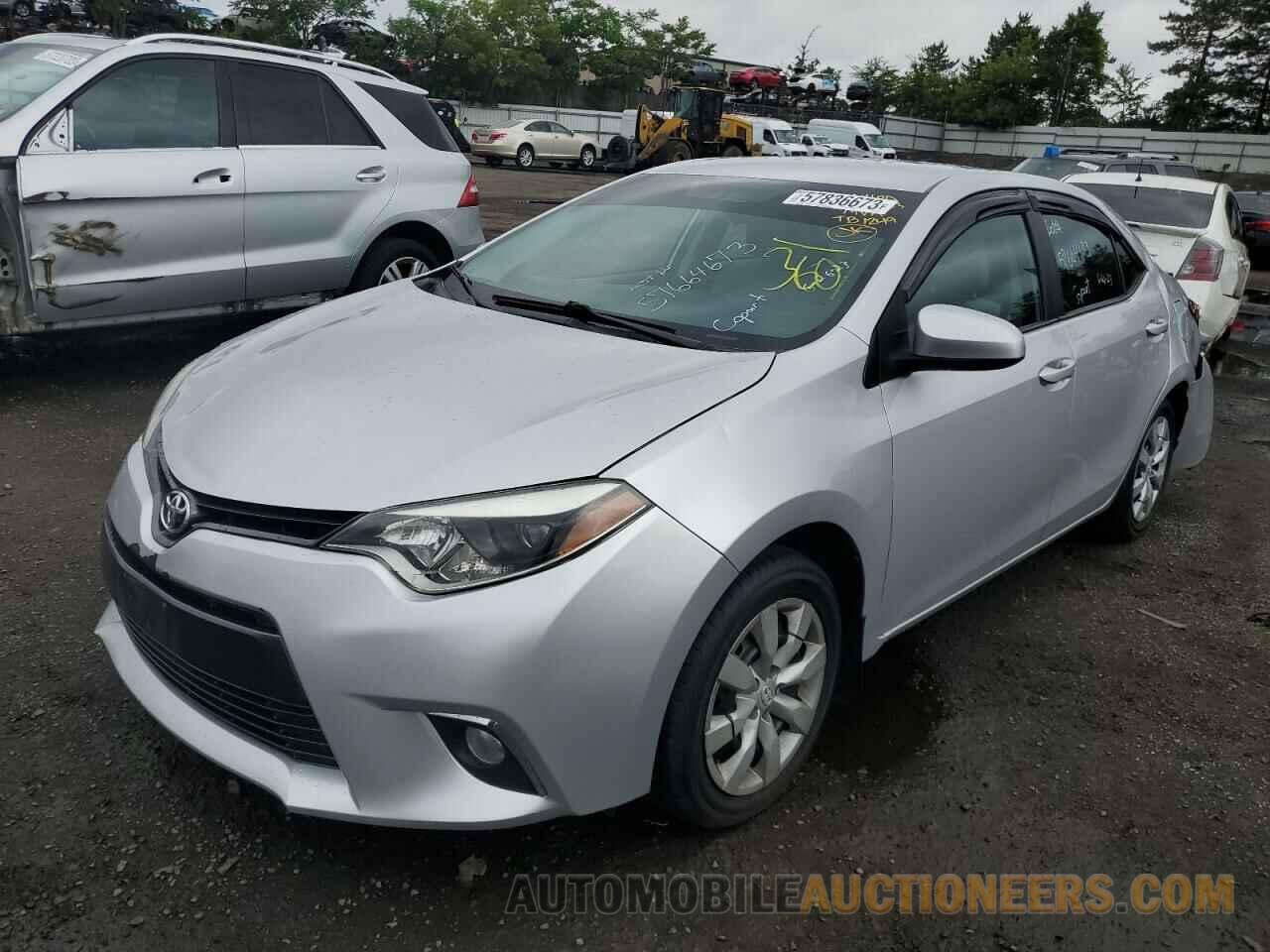 2T1BURHE2FC275126 TOYOTA COROLLA 2015