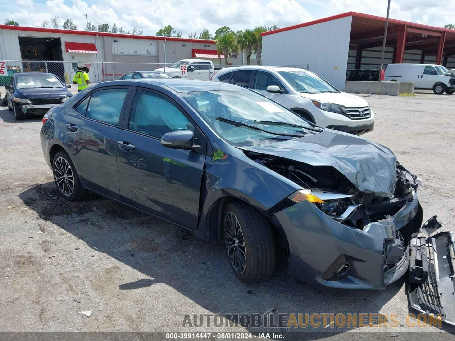 2T1BURHE2FC277409 TOYOTA COROLLA 2015