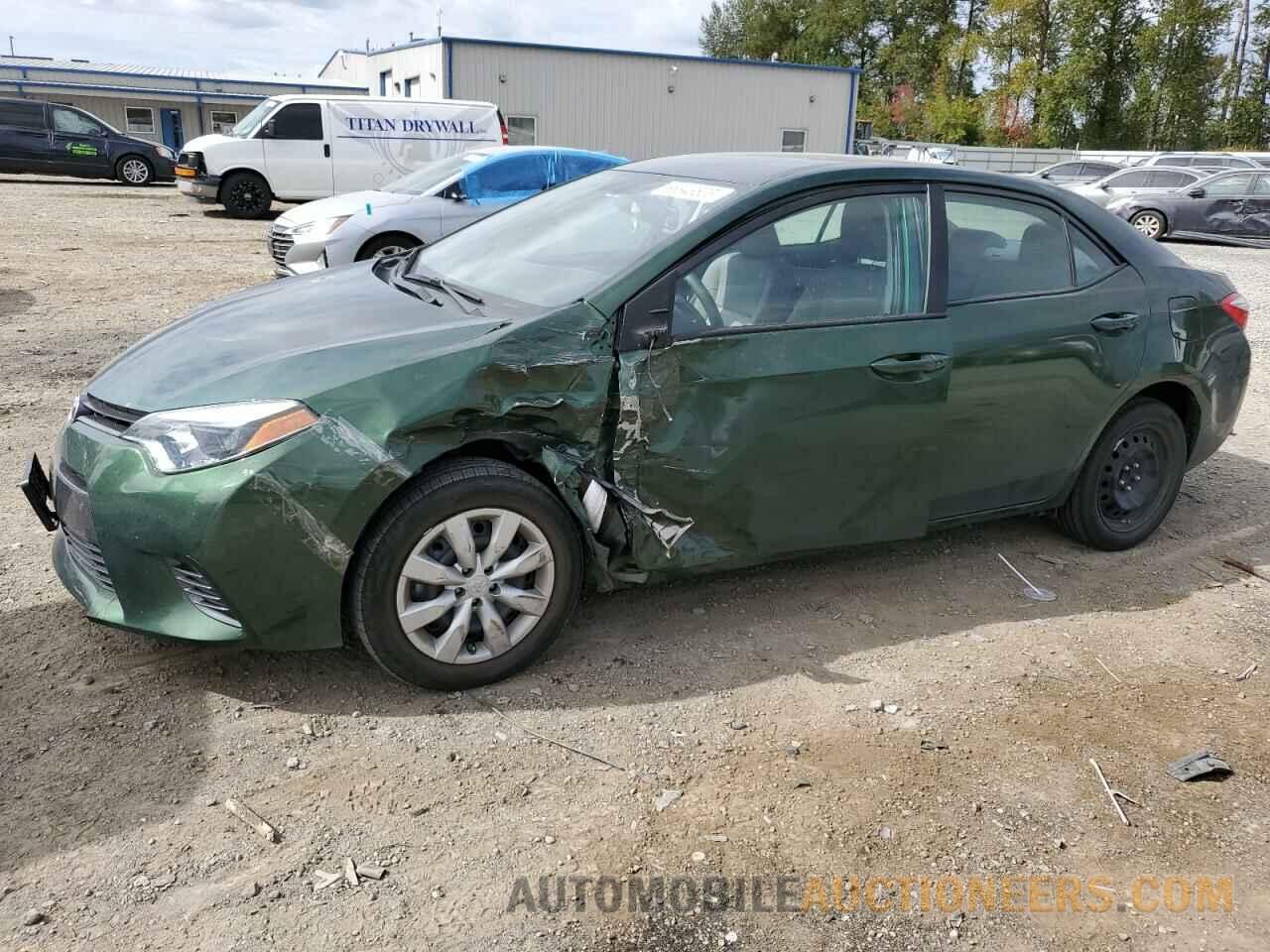 2T1BURHE2FC284926 TOYOTA COROLLA 2015