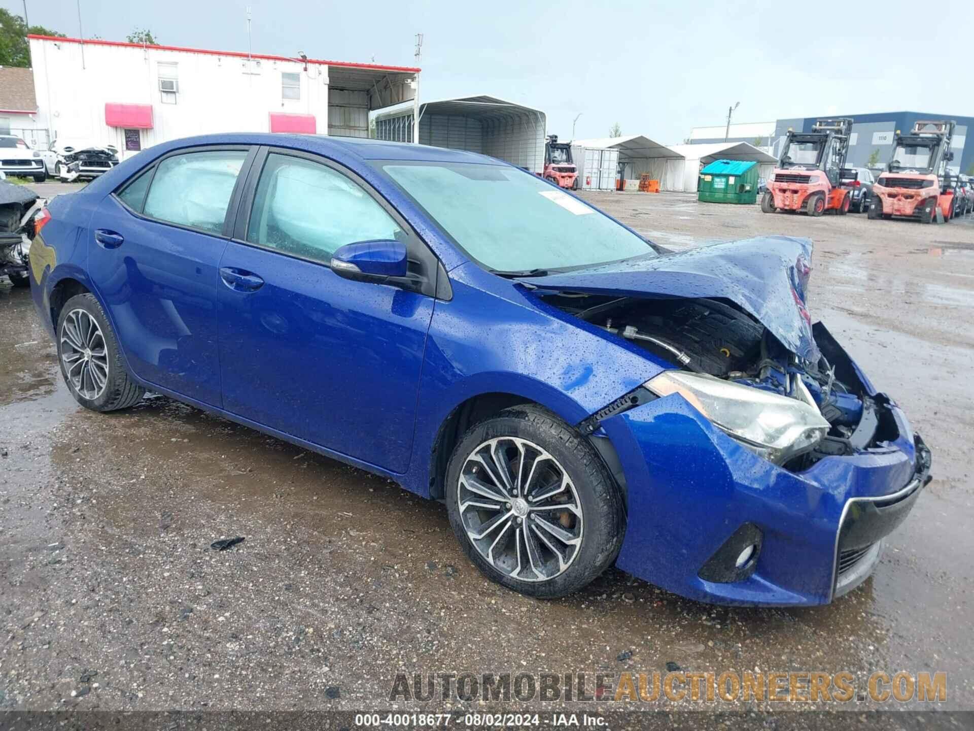 2T1BURHE2FC286207 TOYOTA COROLLA 2015