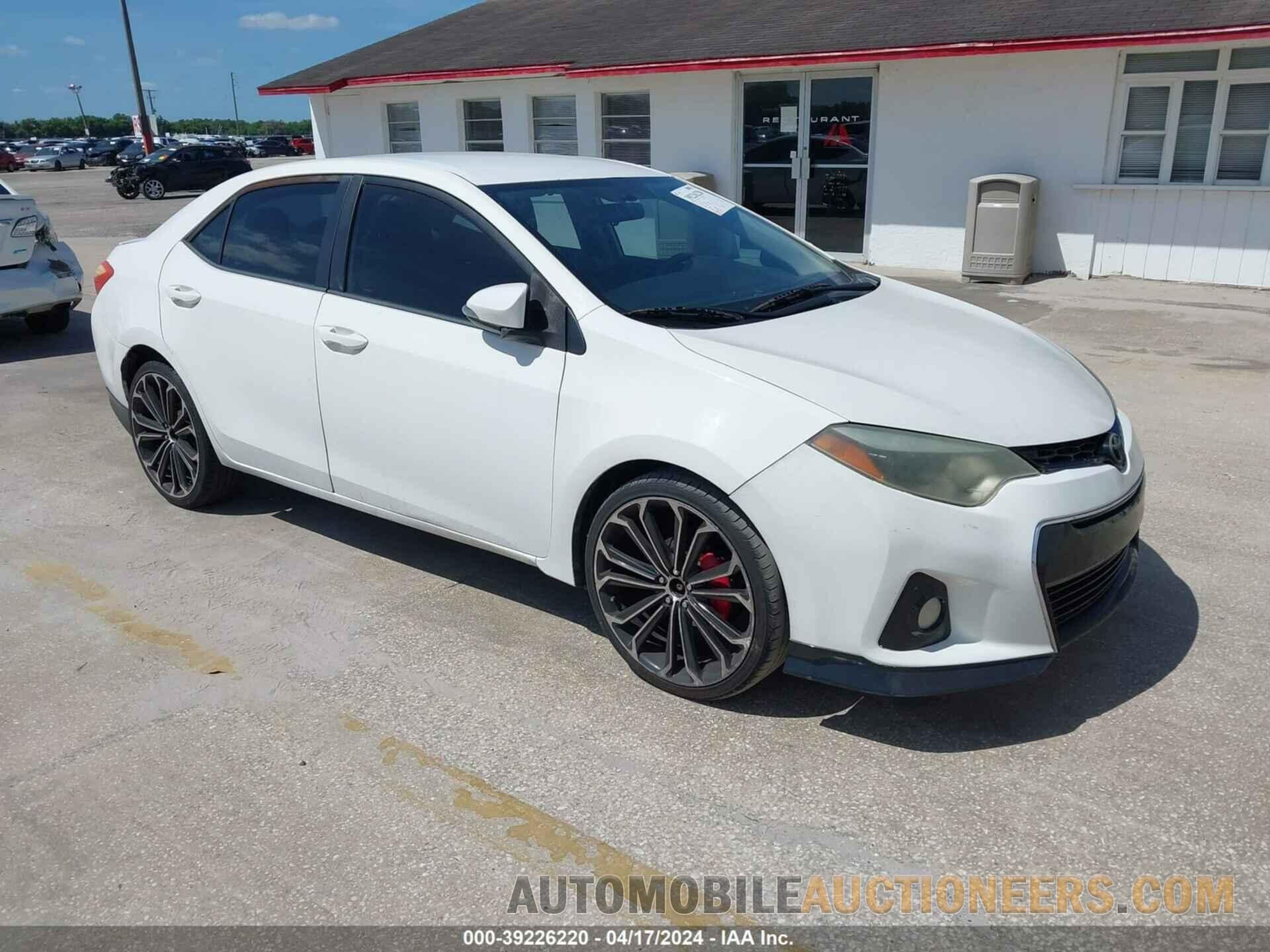 2T1BURHE2FC294355 TOYOTA COROLLA 2015