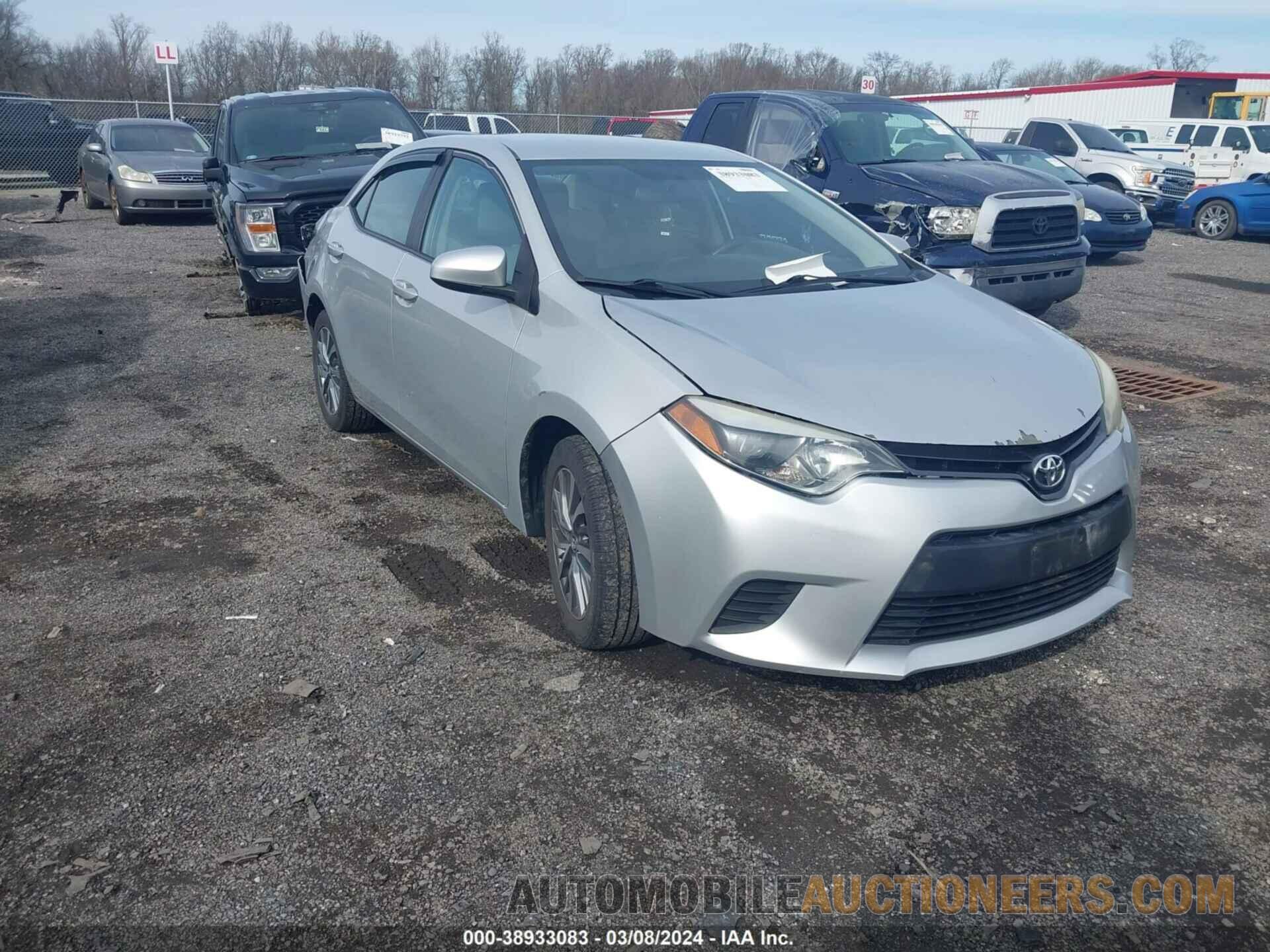 2T1BURHE2FC304785 TOYOTA COROLLA 2015