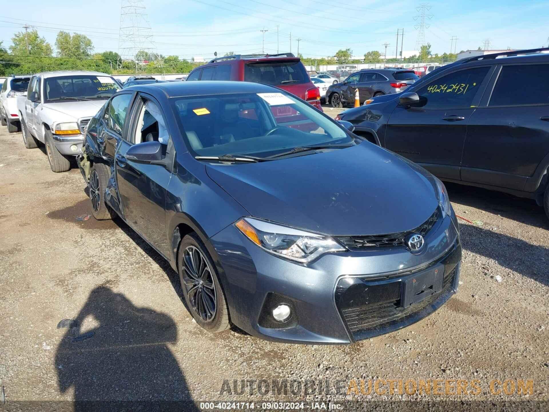 2T1BURHE2FC304849 TOYOTA COROLLA 2015