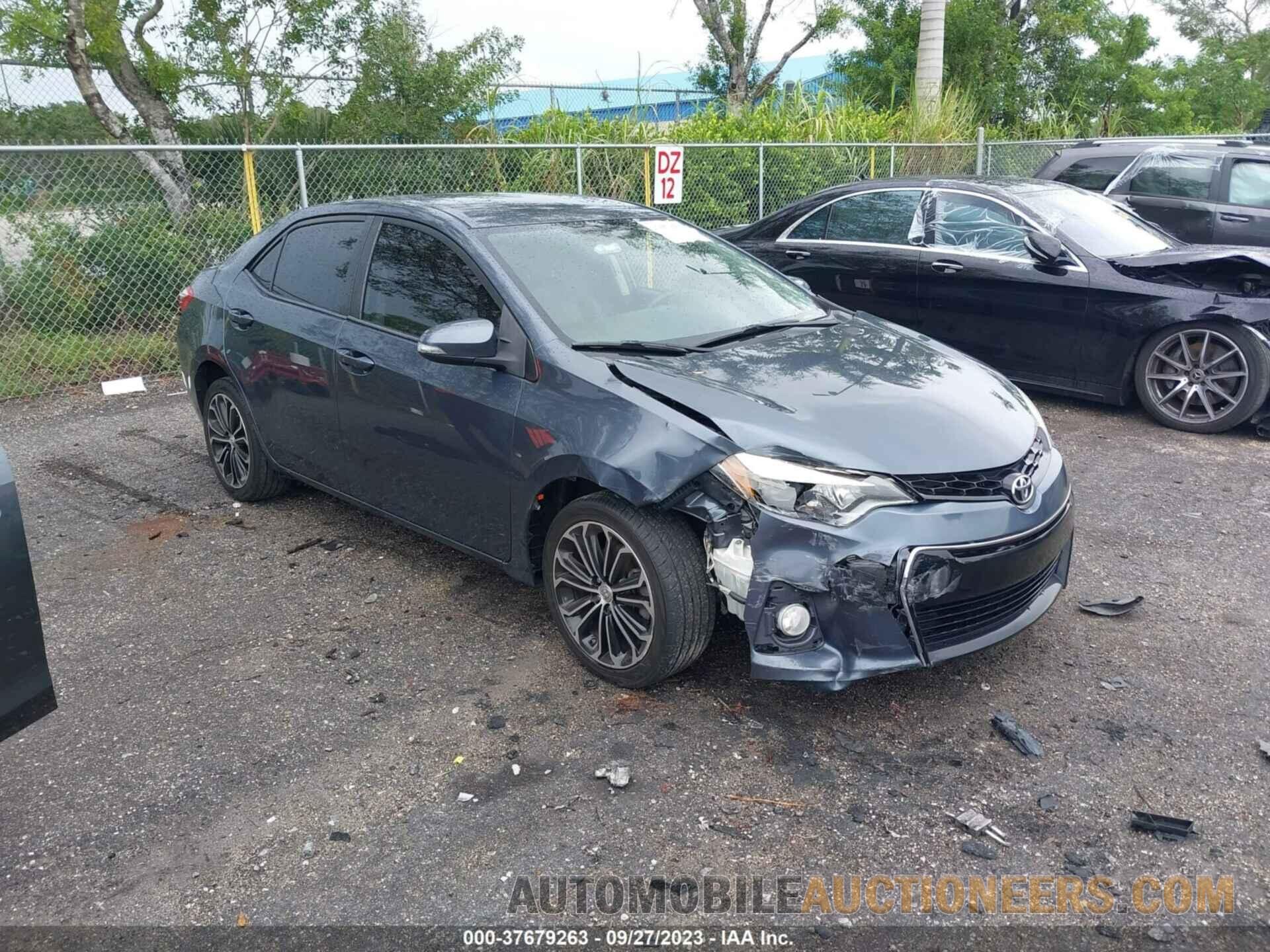 2T1BURHE2FC311235 TOYOTA COROLLA 2015