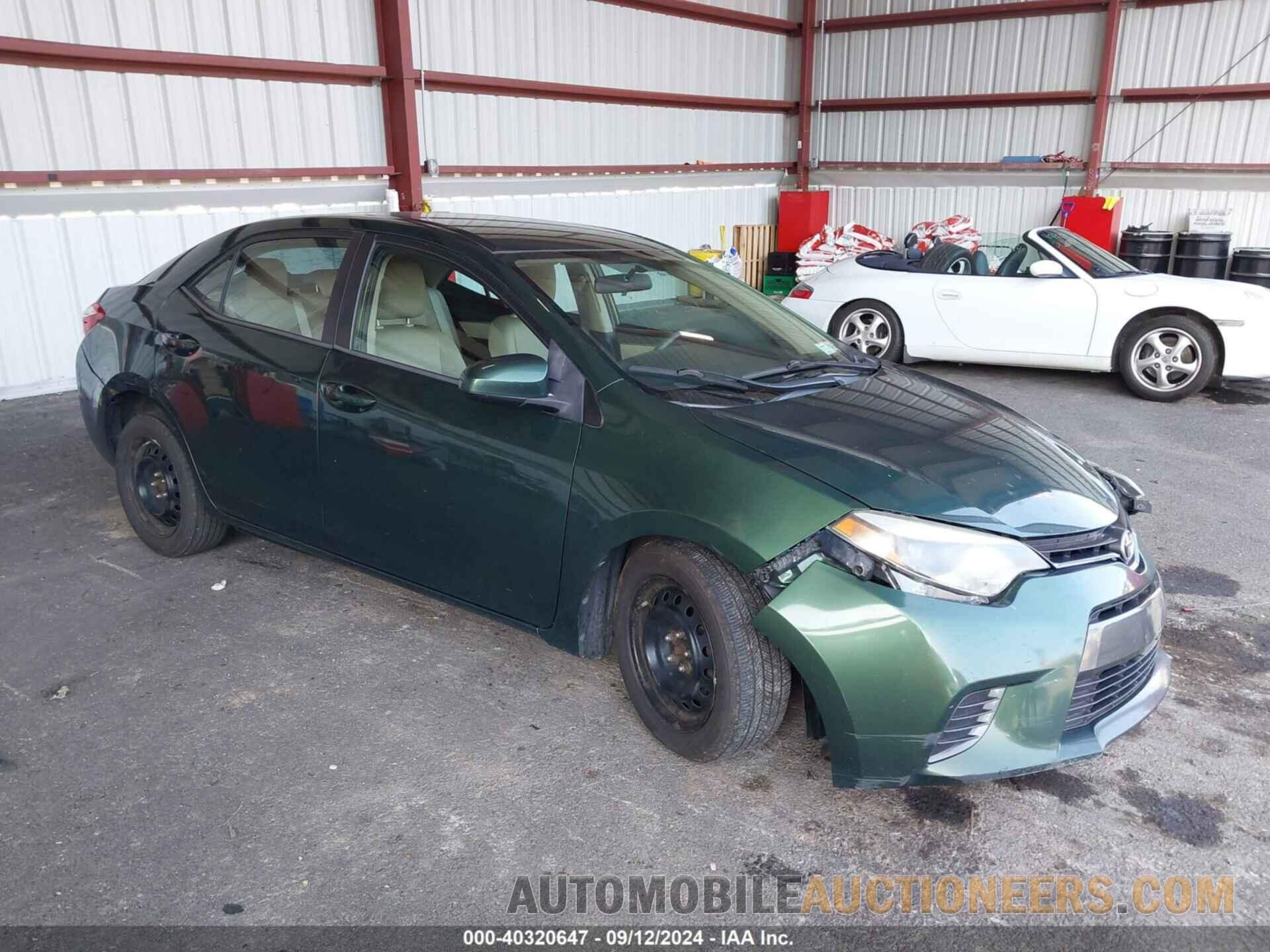 2T1BURHE2FC312675 TOYOTA COROLLA 2015