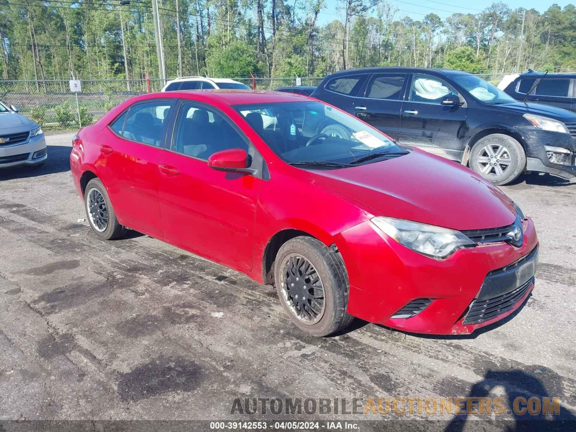 2T1BURHE2FC314488 TOYOTA COROLLA 2015