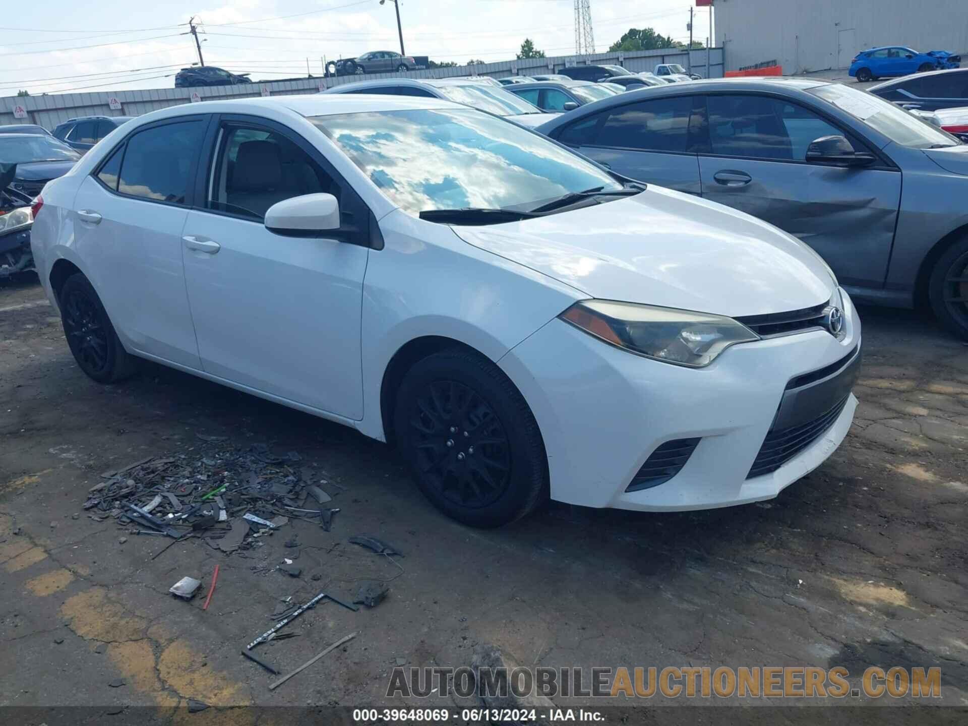 2T1BURHE2FC314684 TOYOTA COROLLA 2015