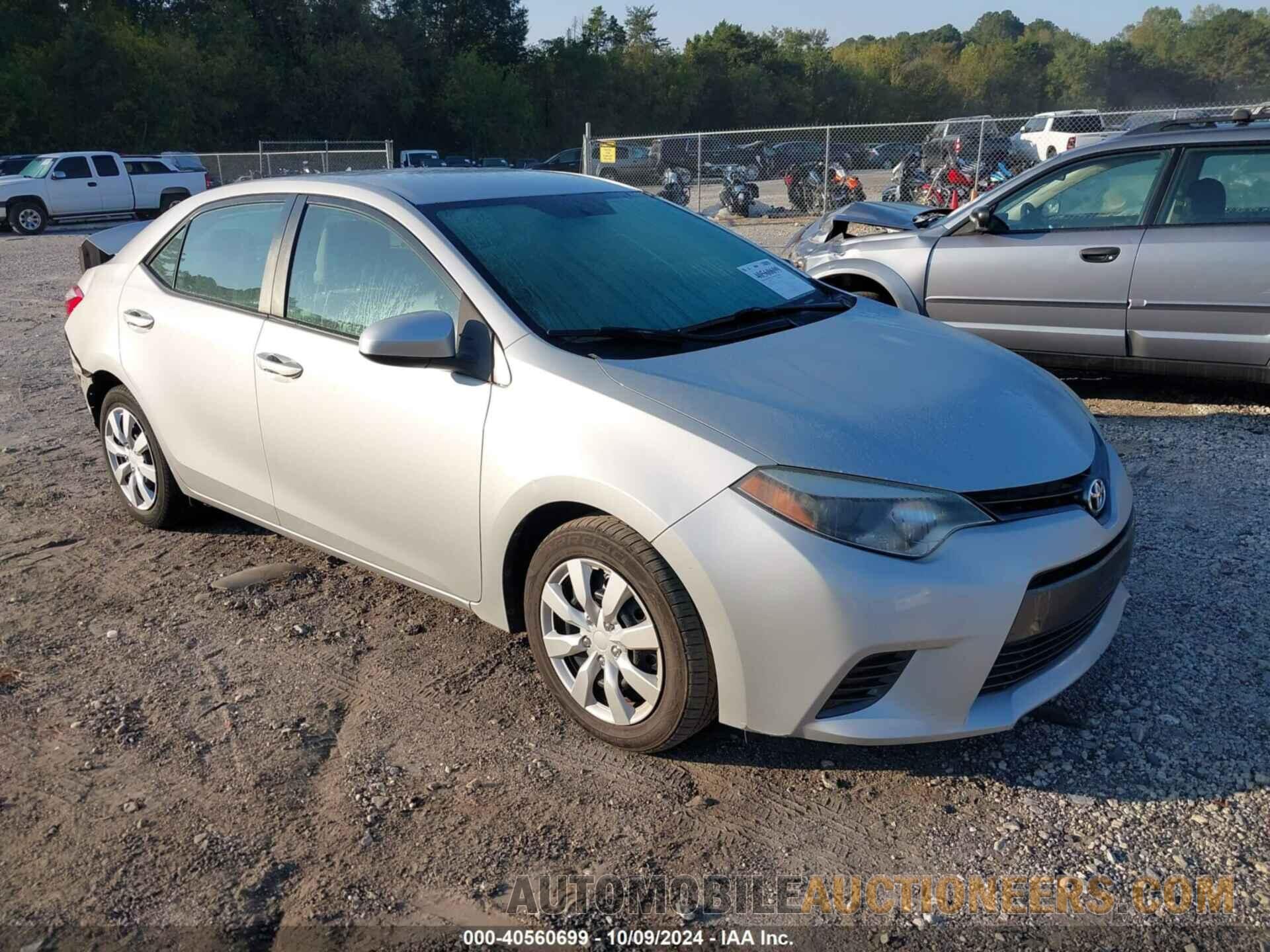 2T1BURHE2FC318749 TOYOTA COROLLA 2015