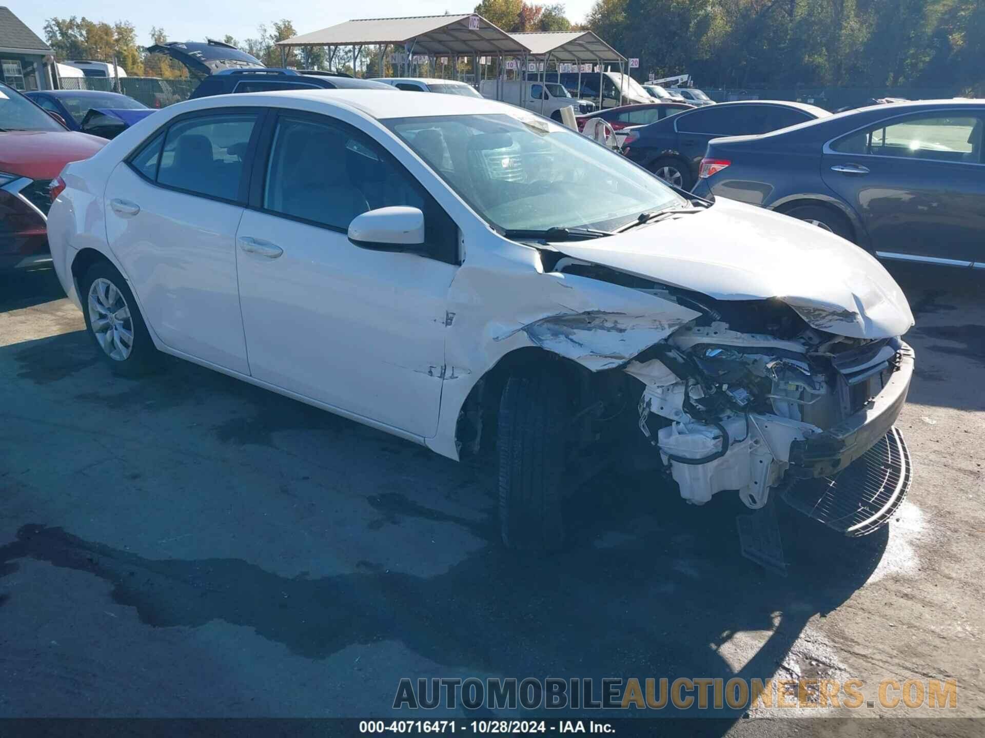 2T1BURHE2FC320131 TOYOTA COROLLA 2015