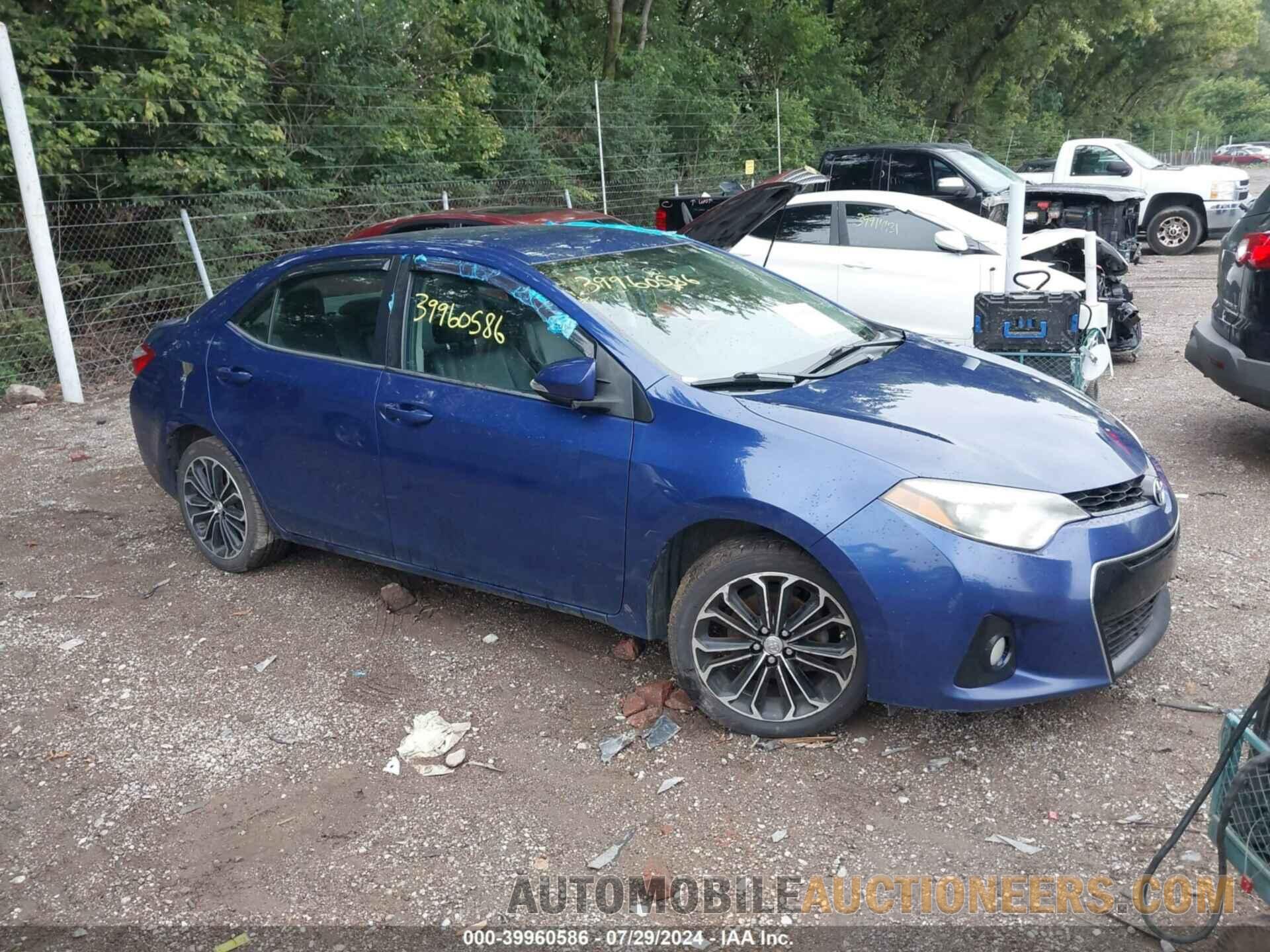 2T1BURHE2FC322378 TOYOTA COROLLA 2015