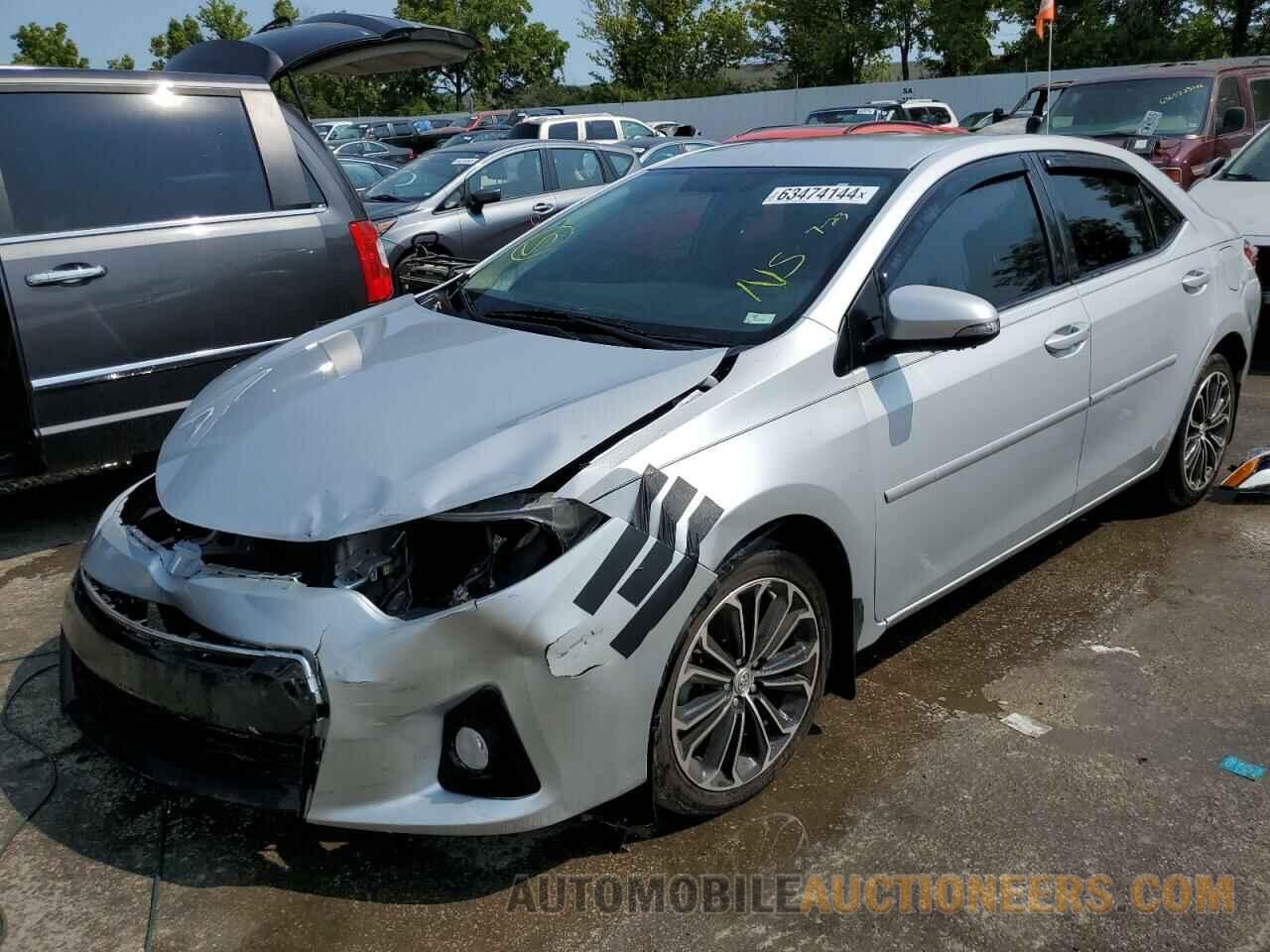 2T1BURHE2FC324714 TOYOTA COROLLA 2015