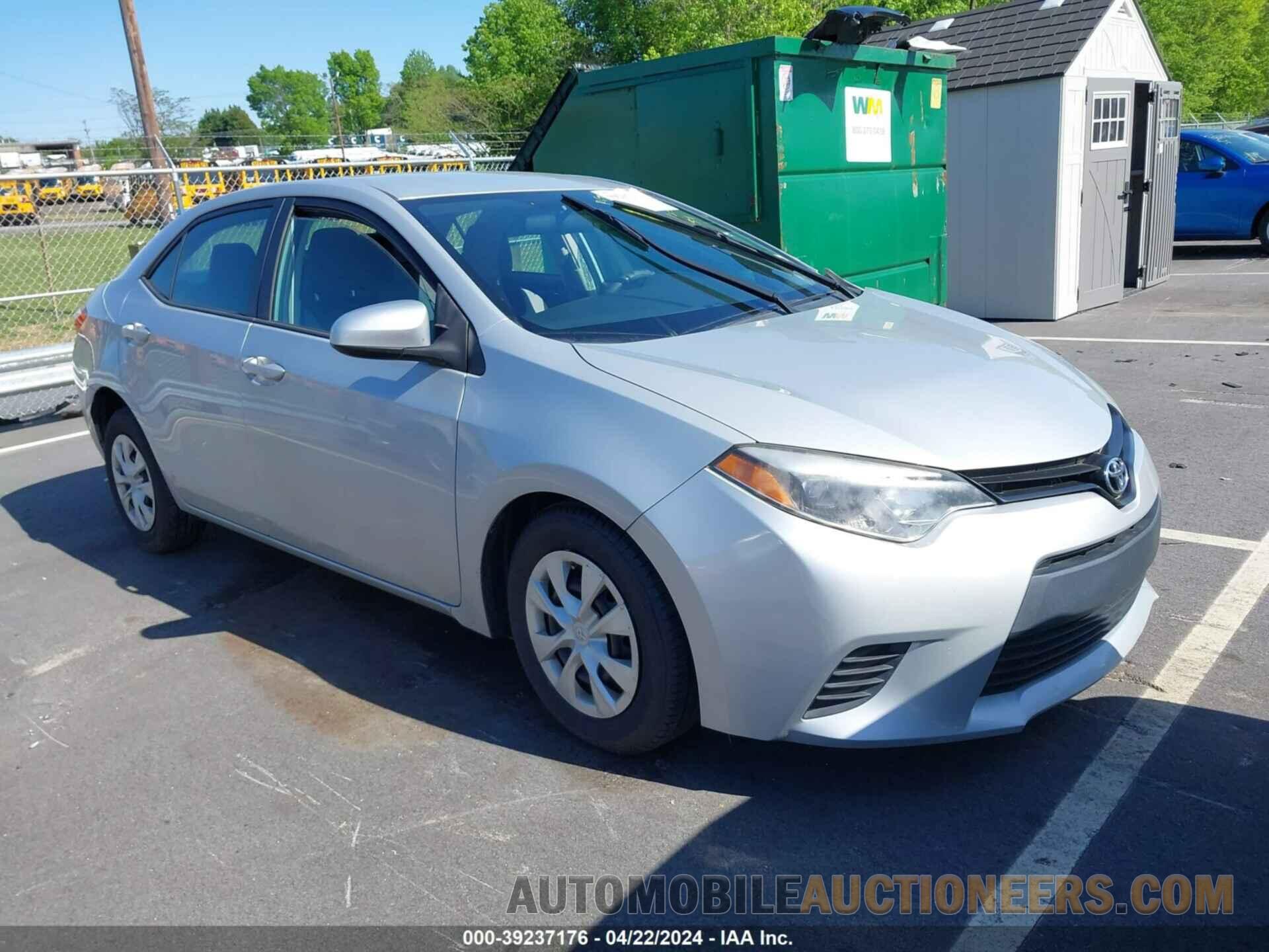 2T1BURHE2FC330951 TOYOTA COROLLA 2015