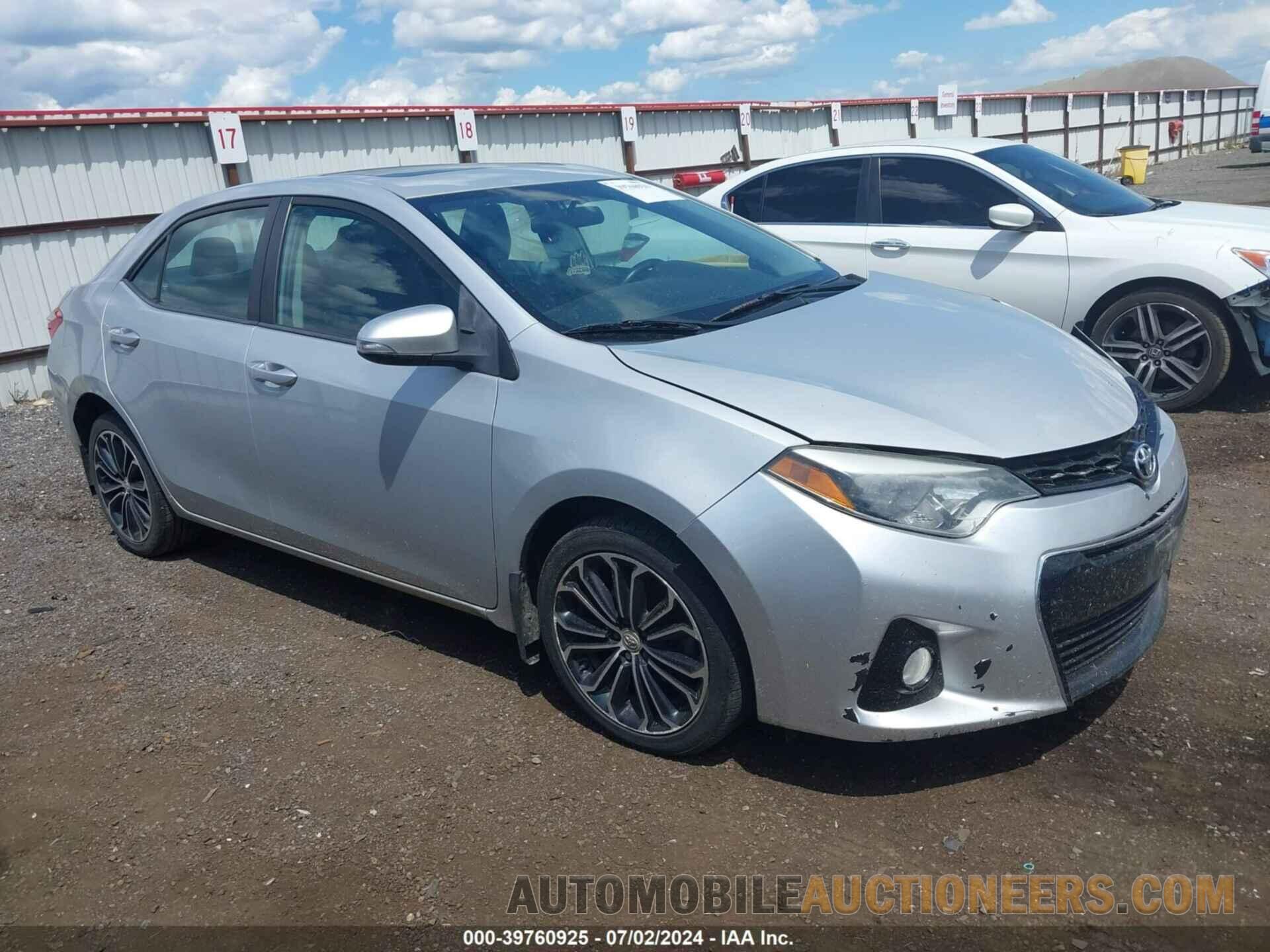 2T1BURHE2FC335177 TOYOTA COROLLA 2015