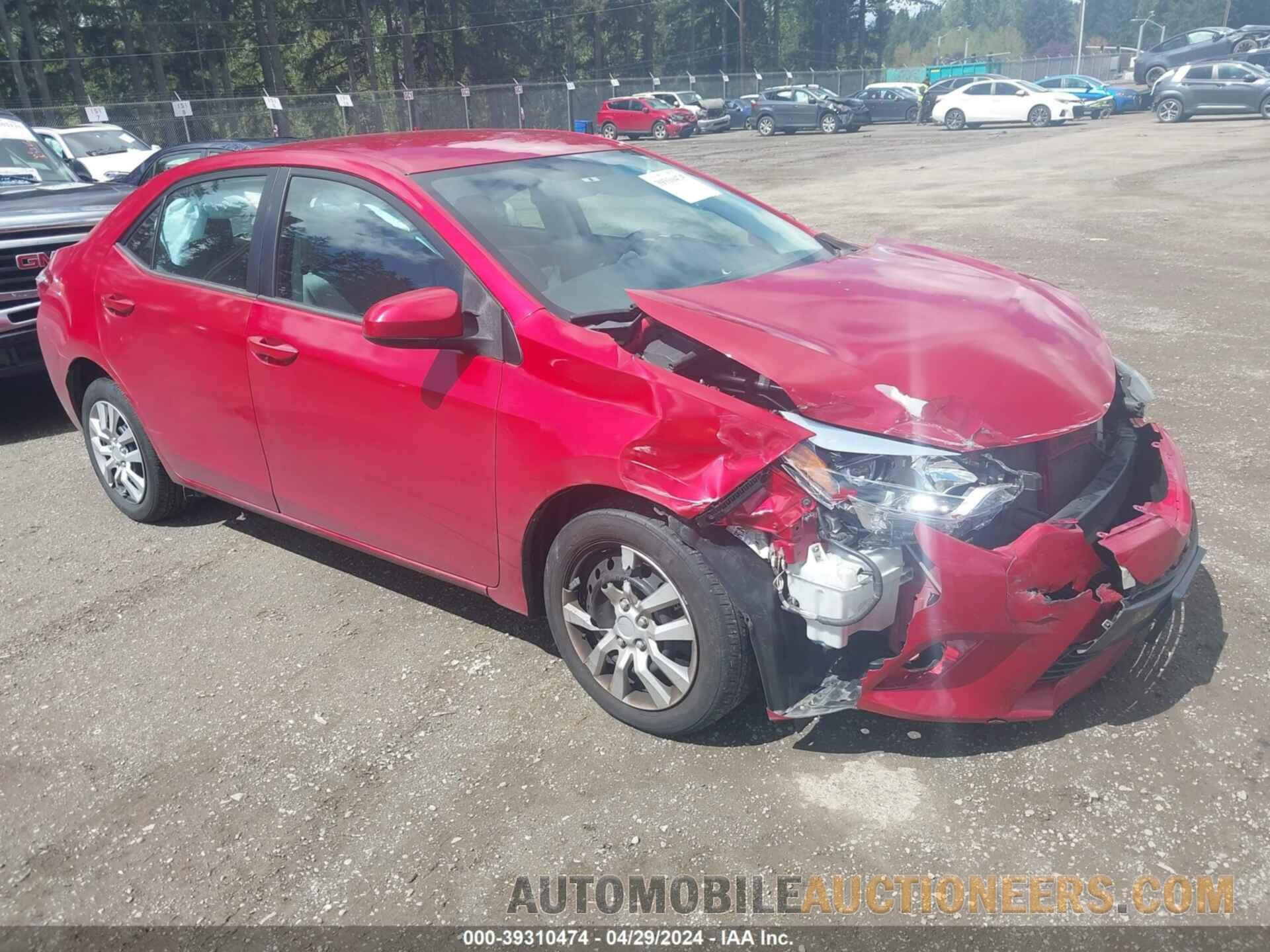 2T1BURHE2FC347426 TOYOTA COROLLA 2015