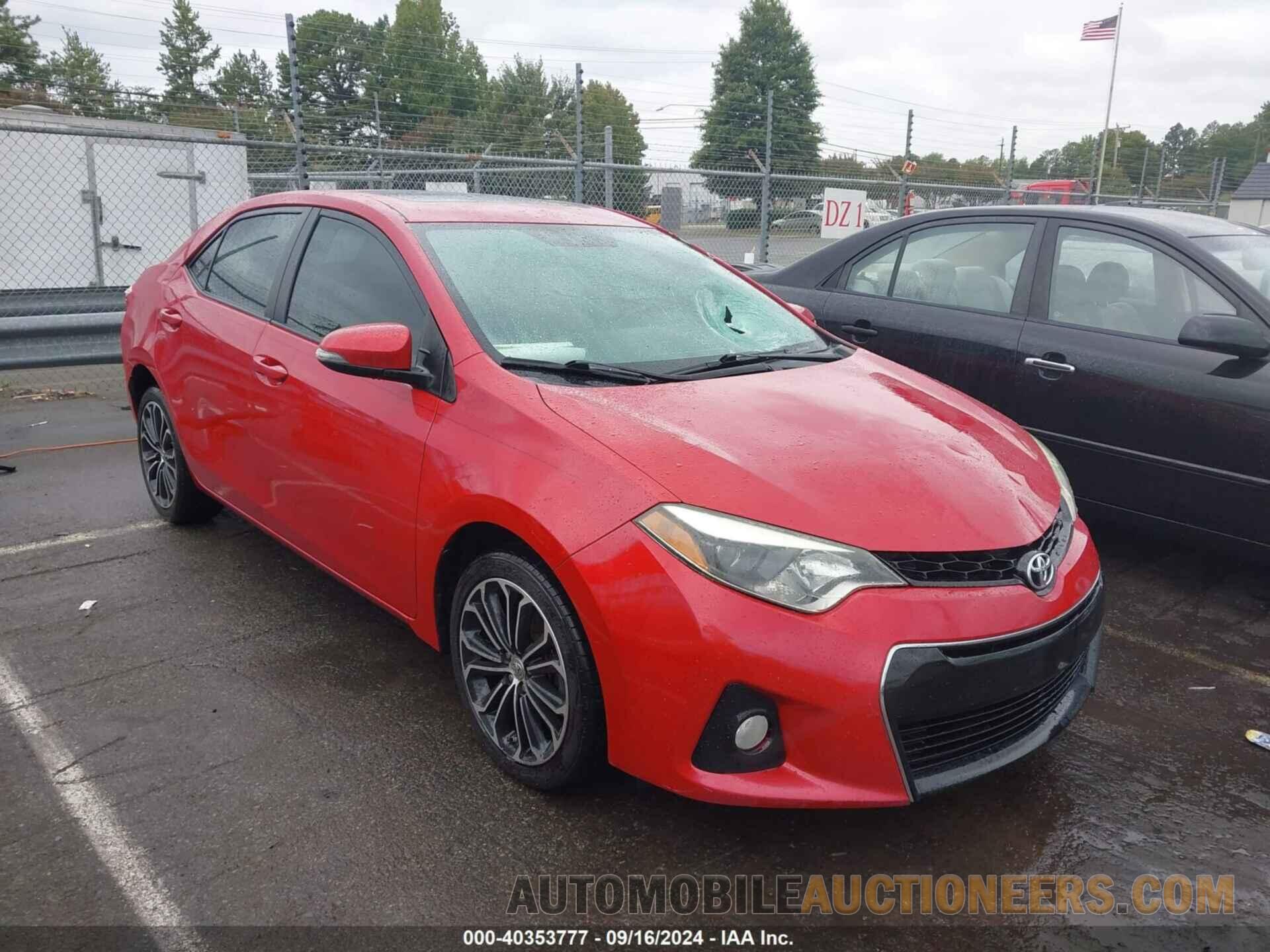 2T1BURHE2FC352139 TOYOTA COROLLA 2015