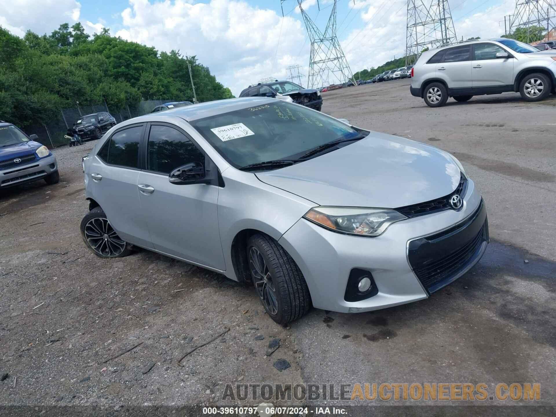 2T1BURHE2FC362315 TOYOTA COROLLA 2015