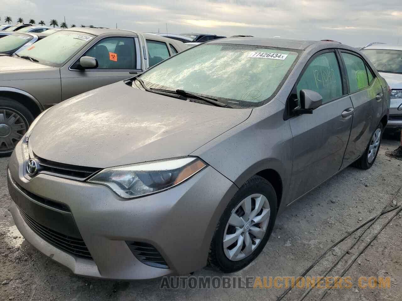 2T1BURHE2FC365764 TOYOTA COROLLA 2015